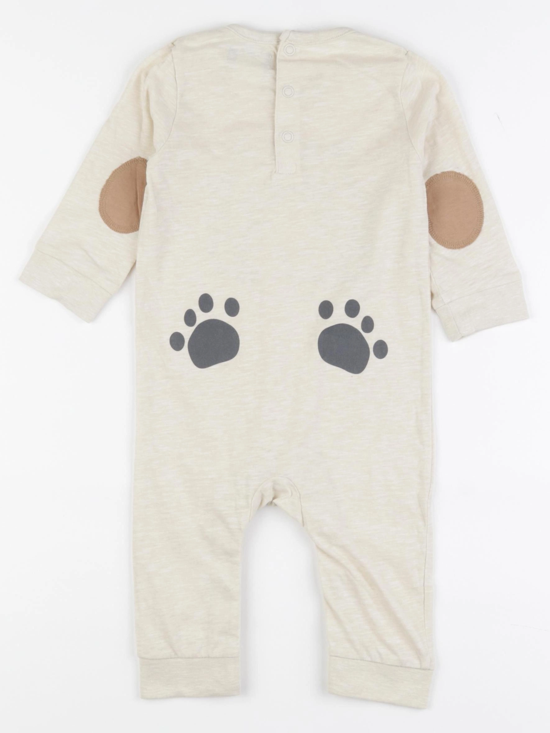 La Redoute - combinaison beige - 12 mois