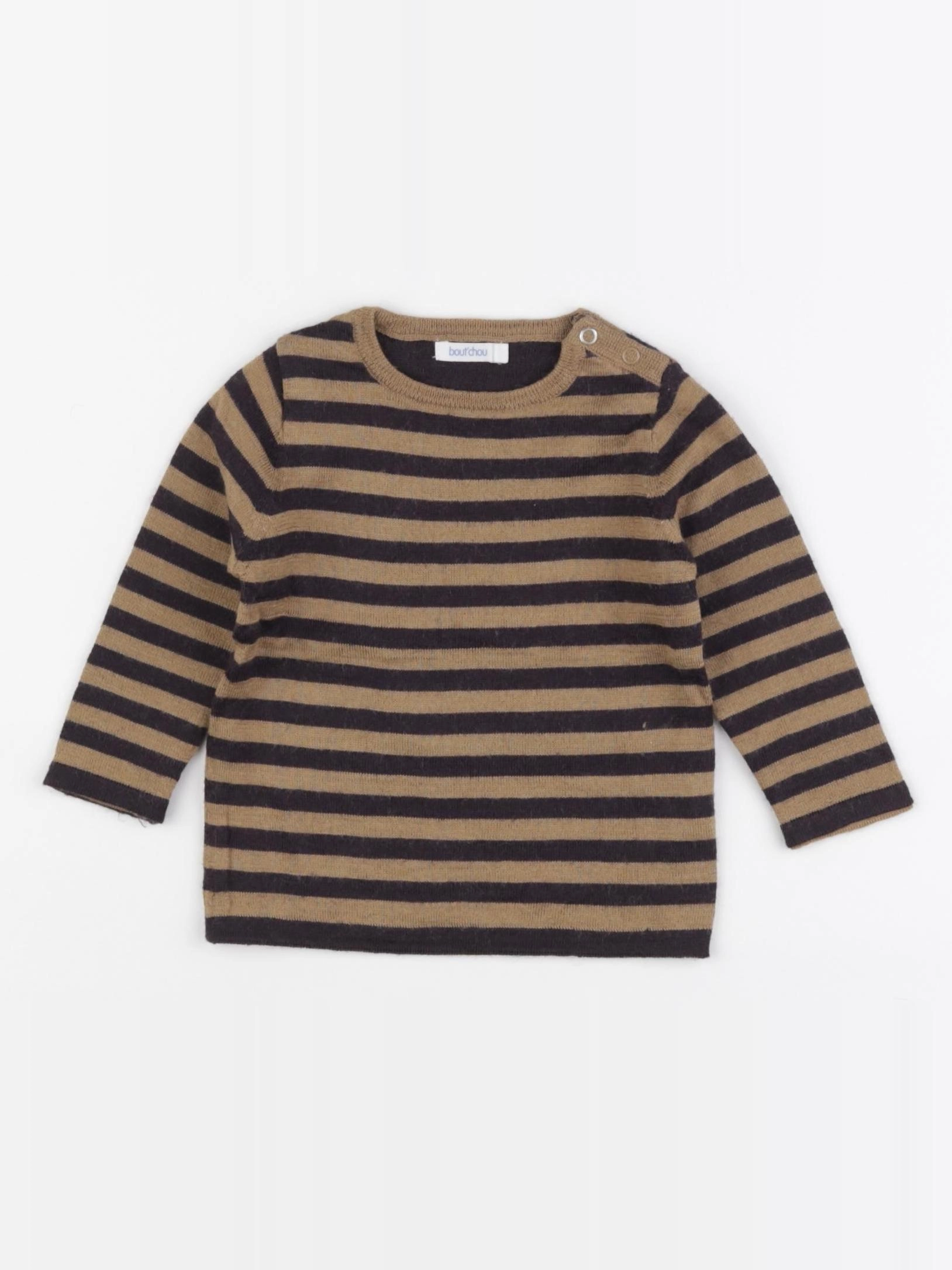 Boutchou - pull marron - 6 mois