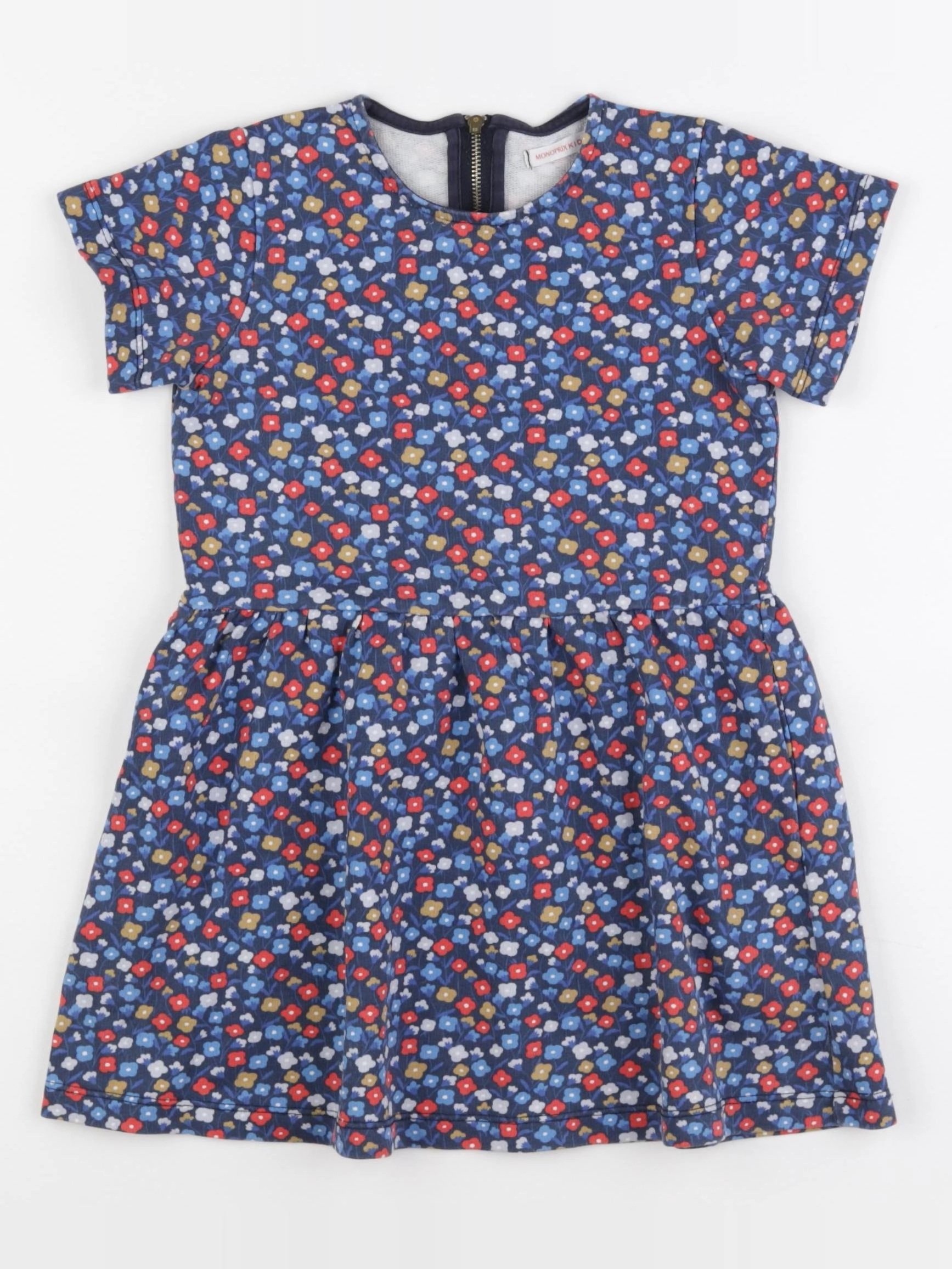Monoprix - robe multicolore - 4 ans