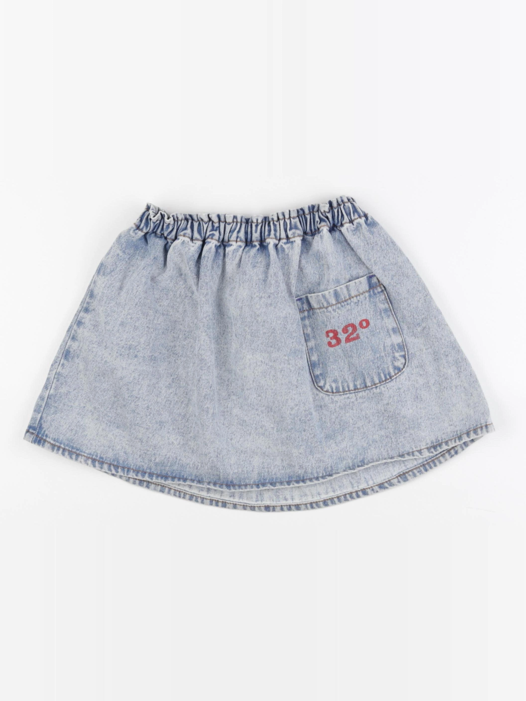 Piupiuchick - jupe bleu - 8 ans