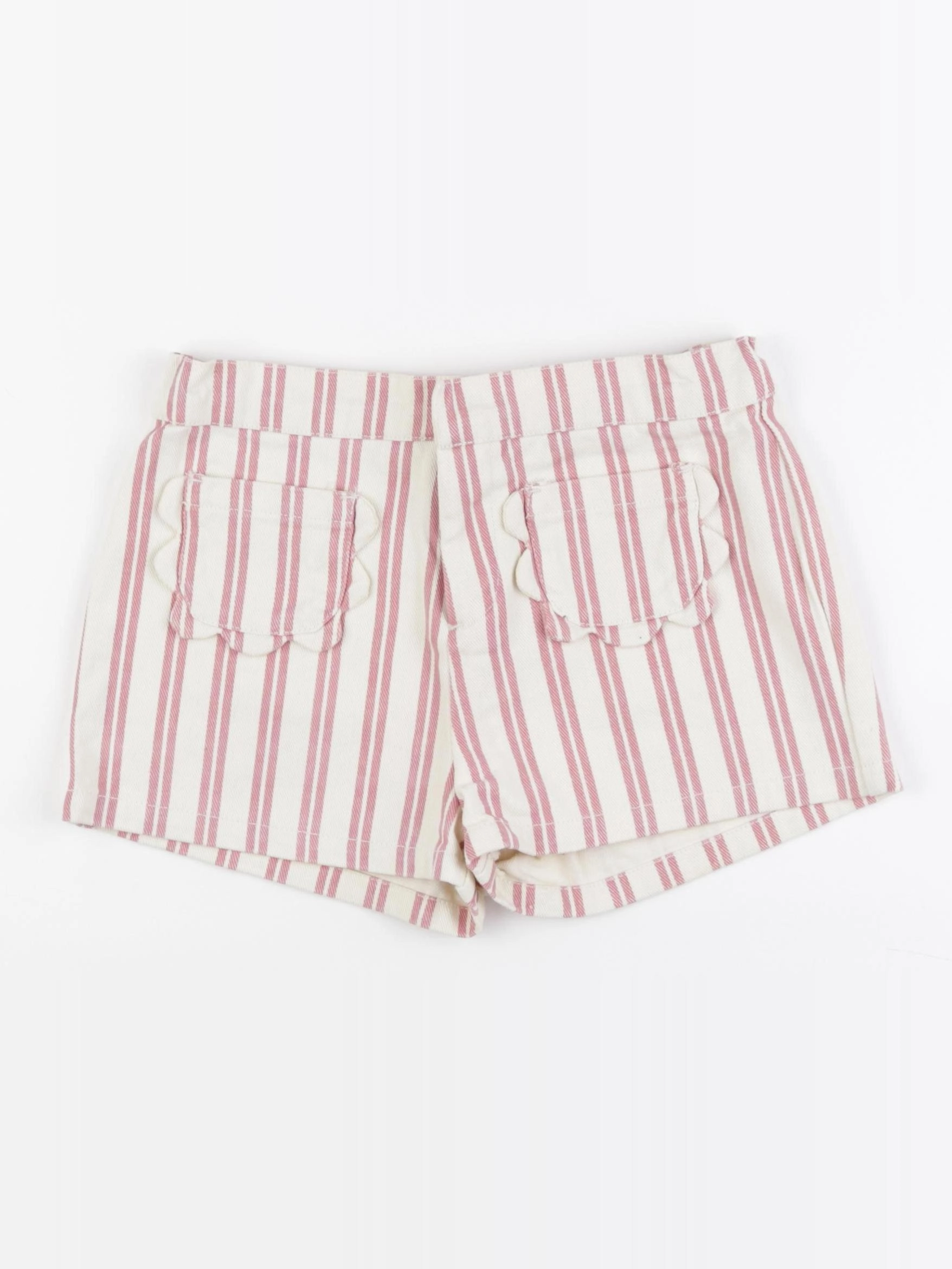Emile et Ida - short beige, rose - 10 ans