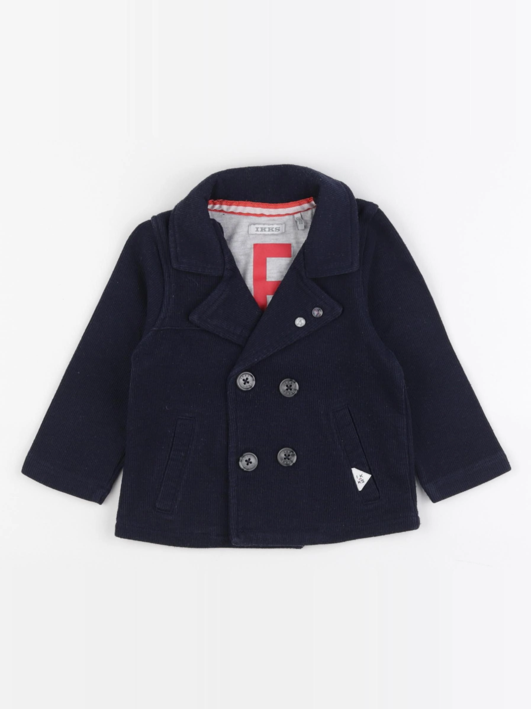 IKKS - veste bleu - 18 mois