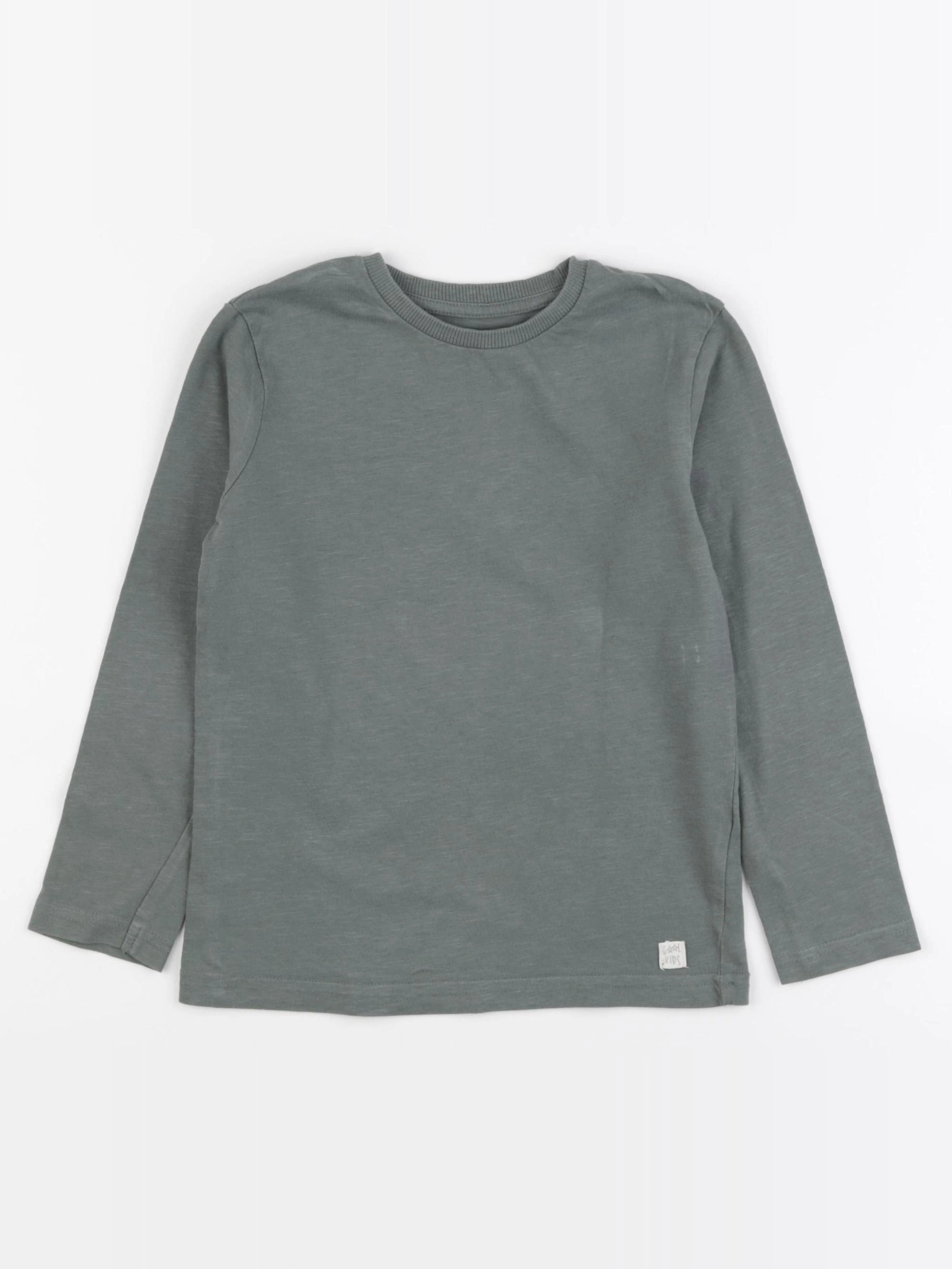 Vertbaudet - tee-shirt vert - 6 ans