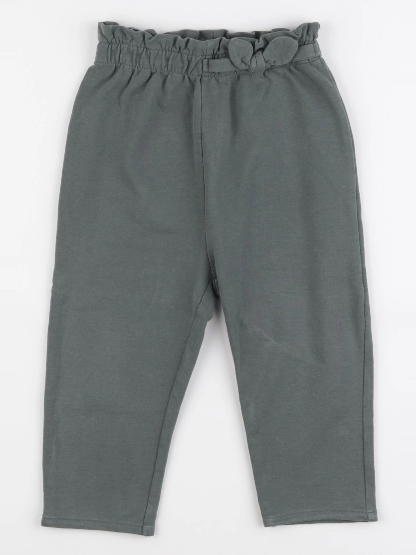 Vertbaudet - pantalon vert - 24 mois