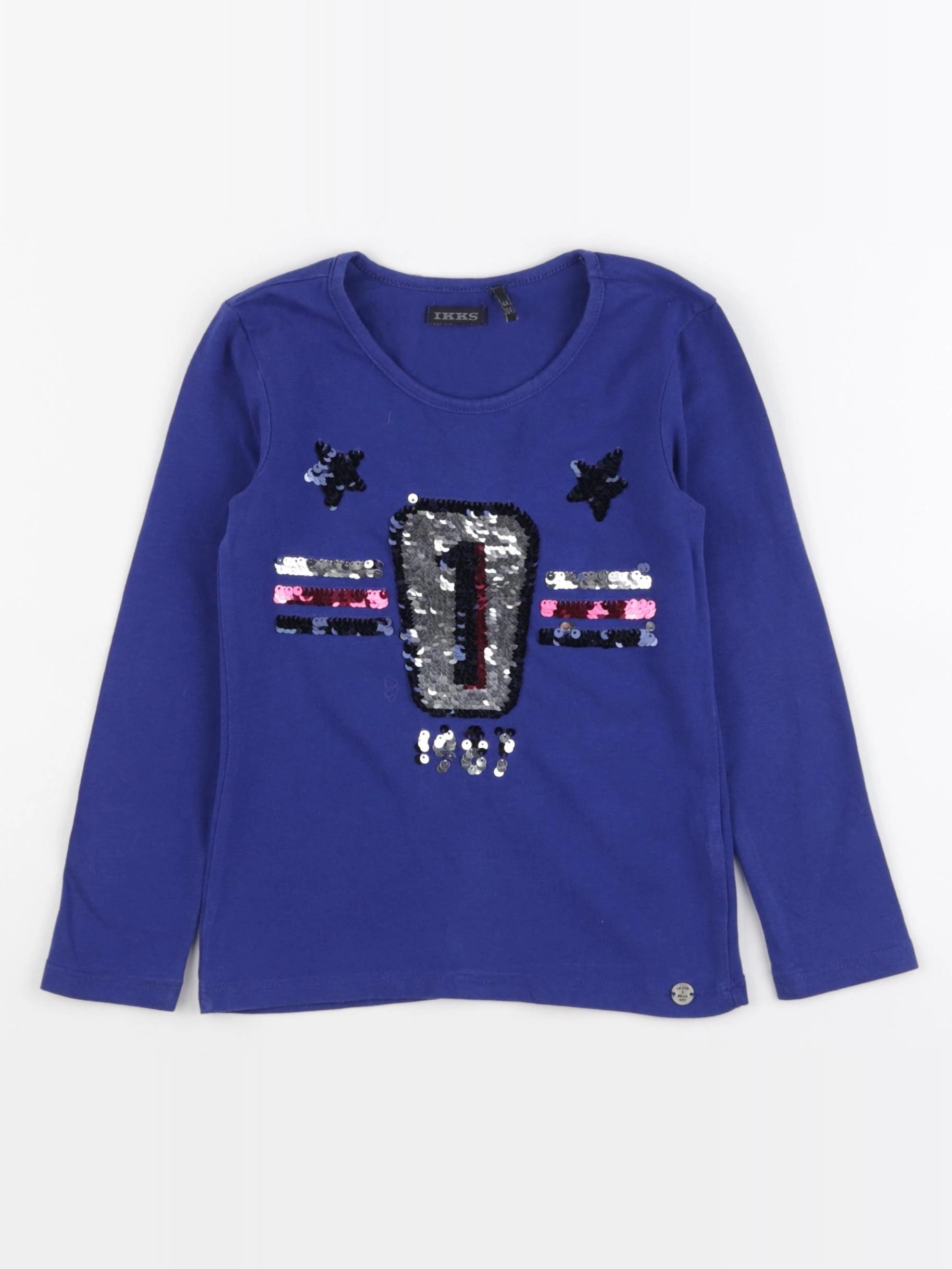 IKKS - tee-shirt bleu - 4 ans