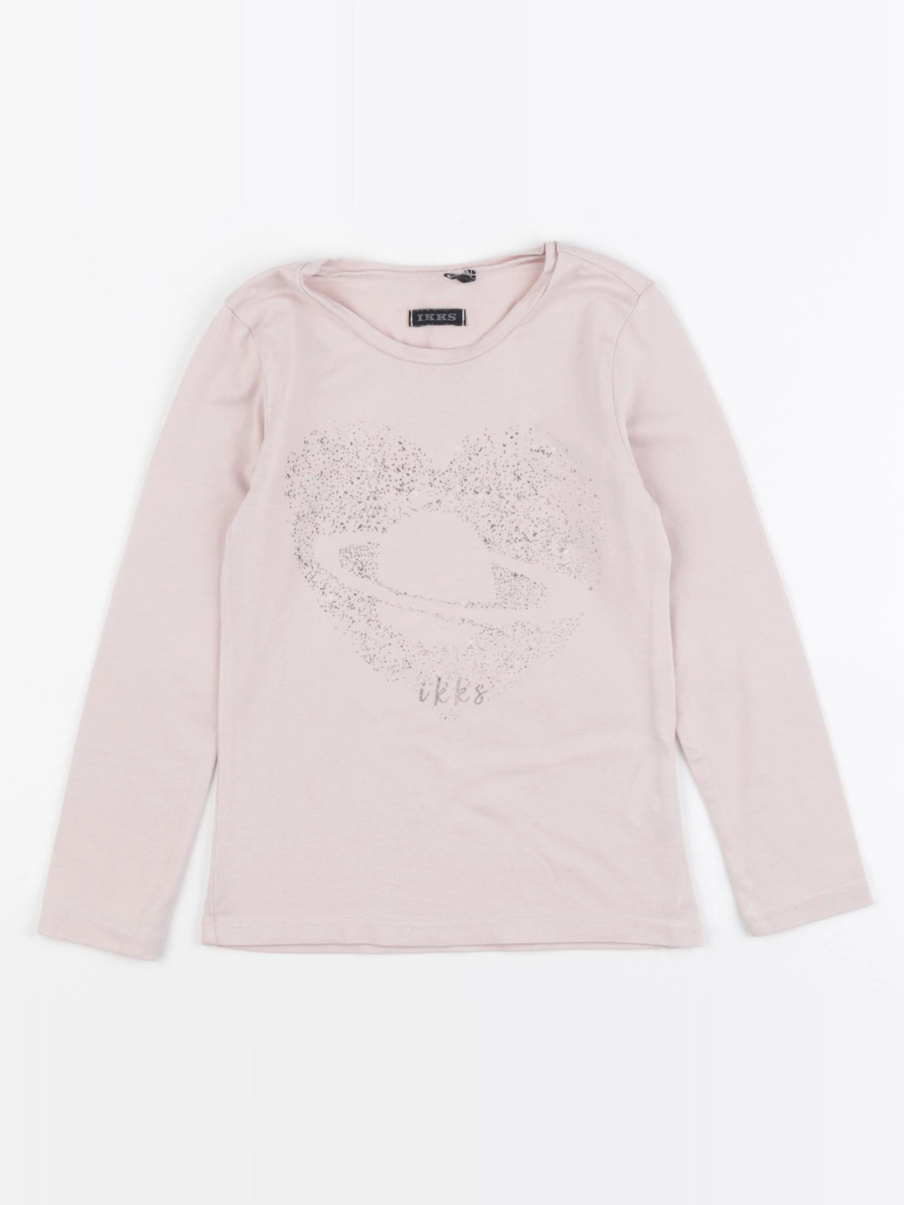 IKKS - tee-shirt rose - 3 ans