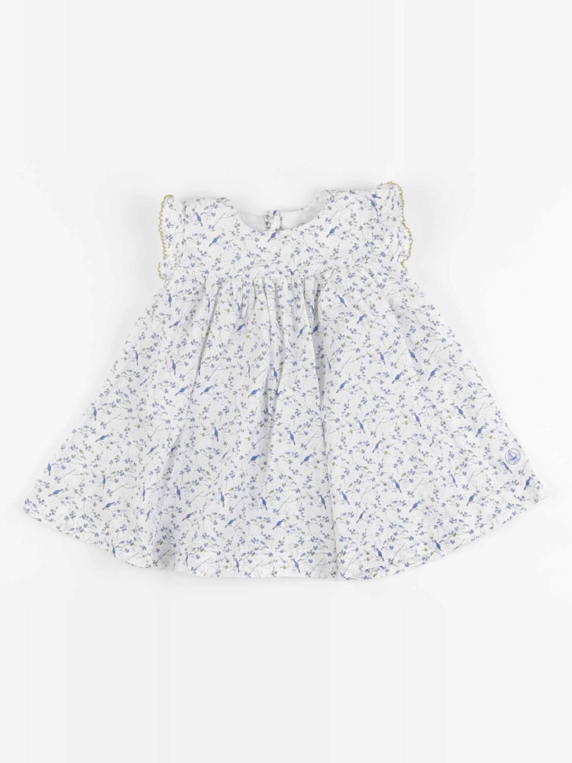 Petit Bateau - robe multicolore - 6 mois