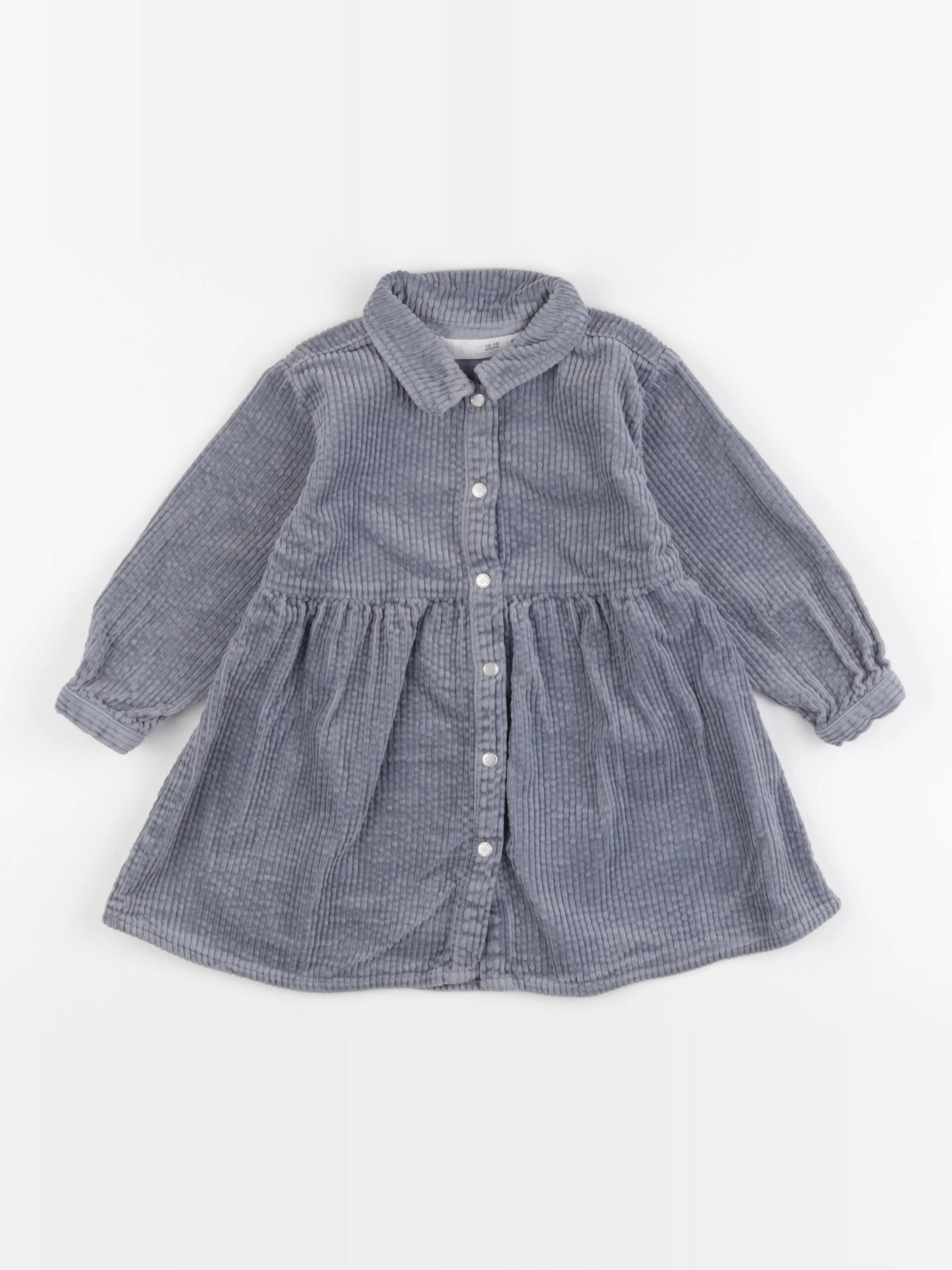 Zara - robe bleu - 12/18 mois
