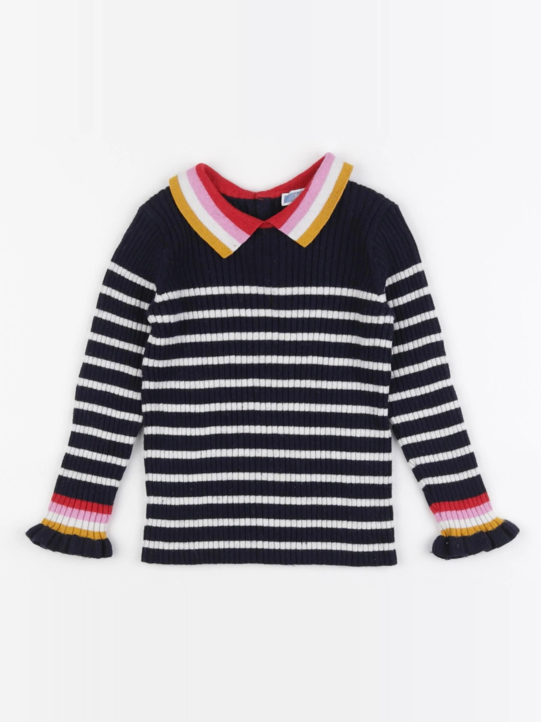 Jacadi - pull bleu - 4 ans