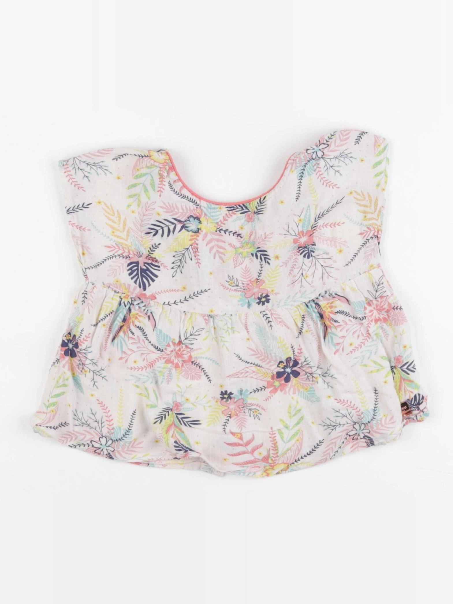 Carrément Beau - blouse multicolore - 2 ans