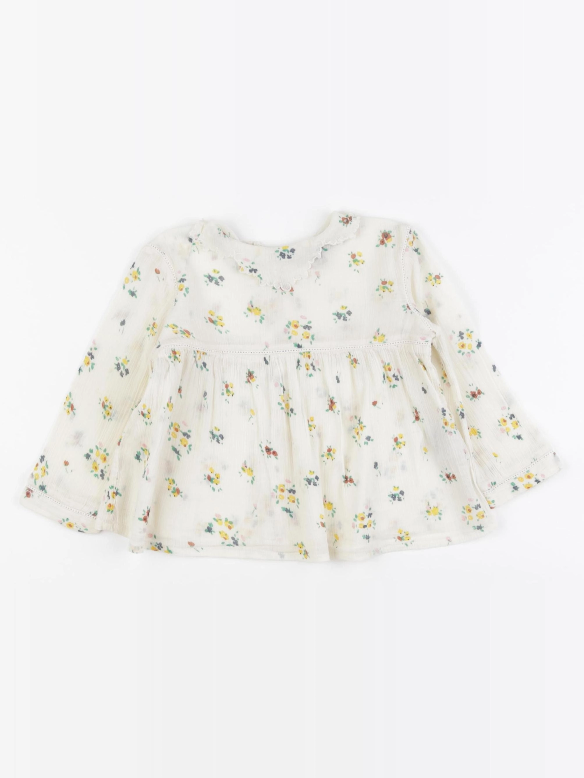 Emile et Ida - blouse beige - 12 mois