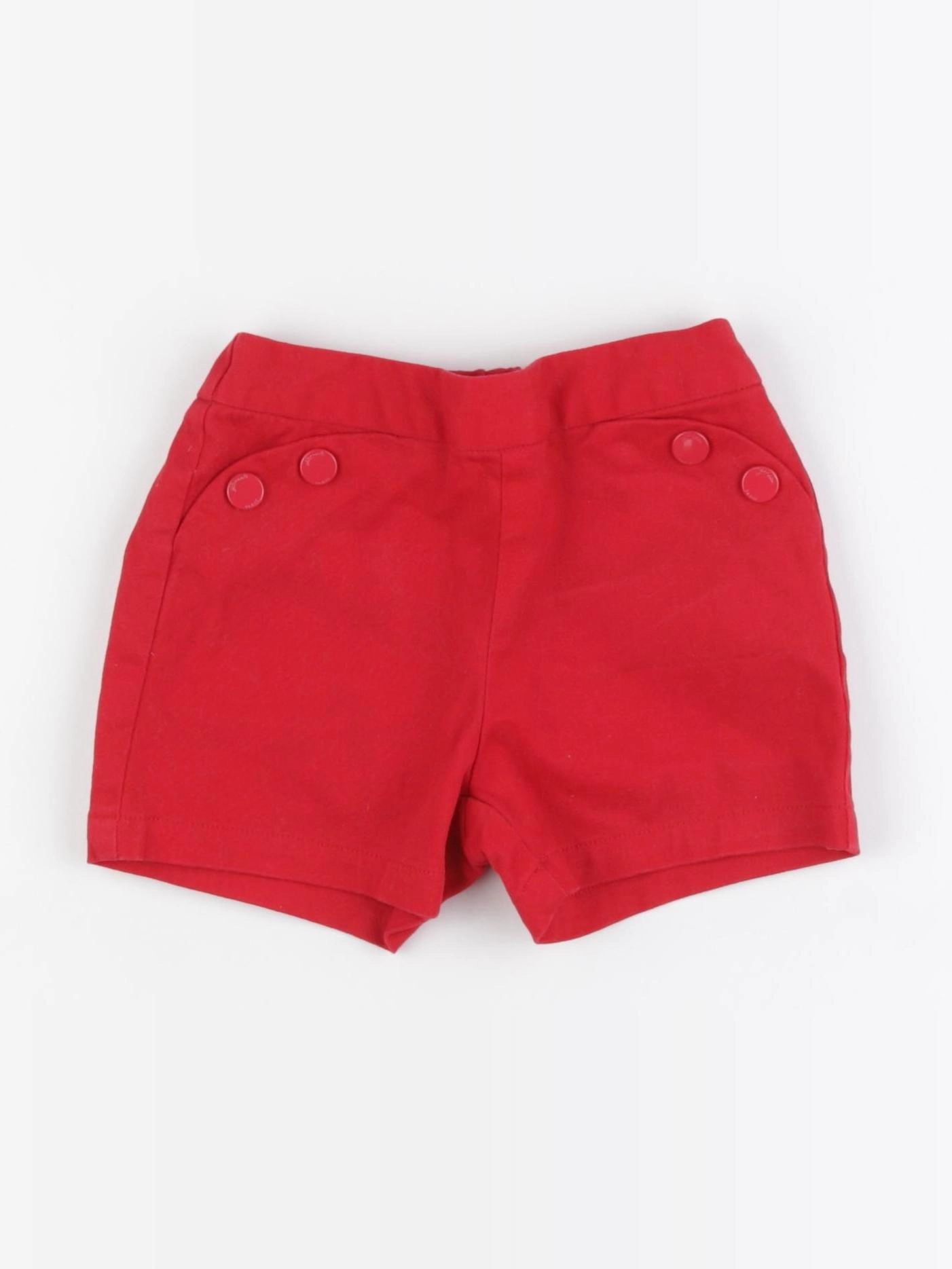 Jacadi - short rouge - 2 ans