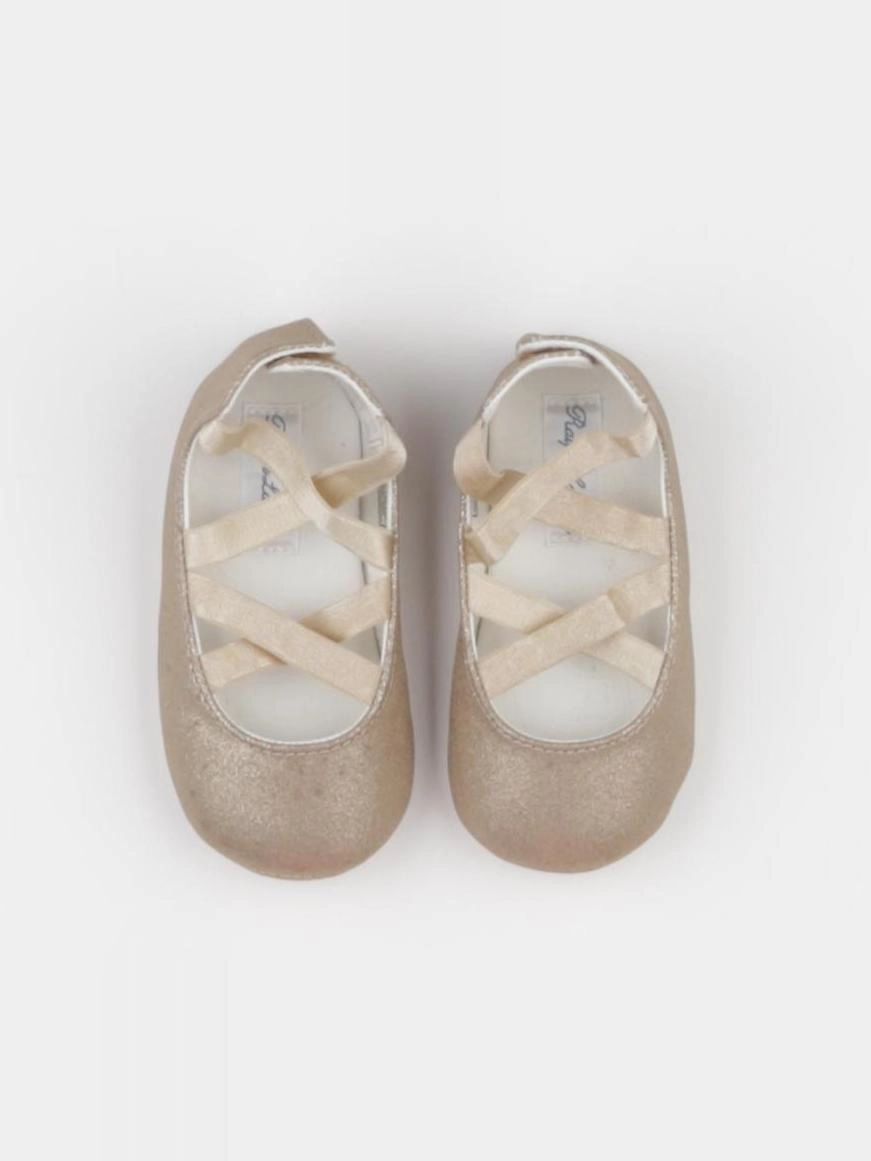 Ralph Lauren - chaussons bronze - pointure 19