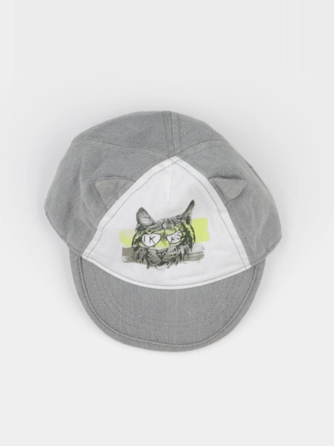 IKKS - casquette blanc, gris - 12/24 mois