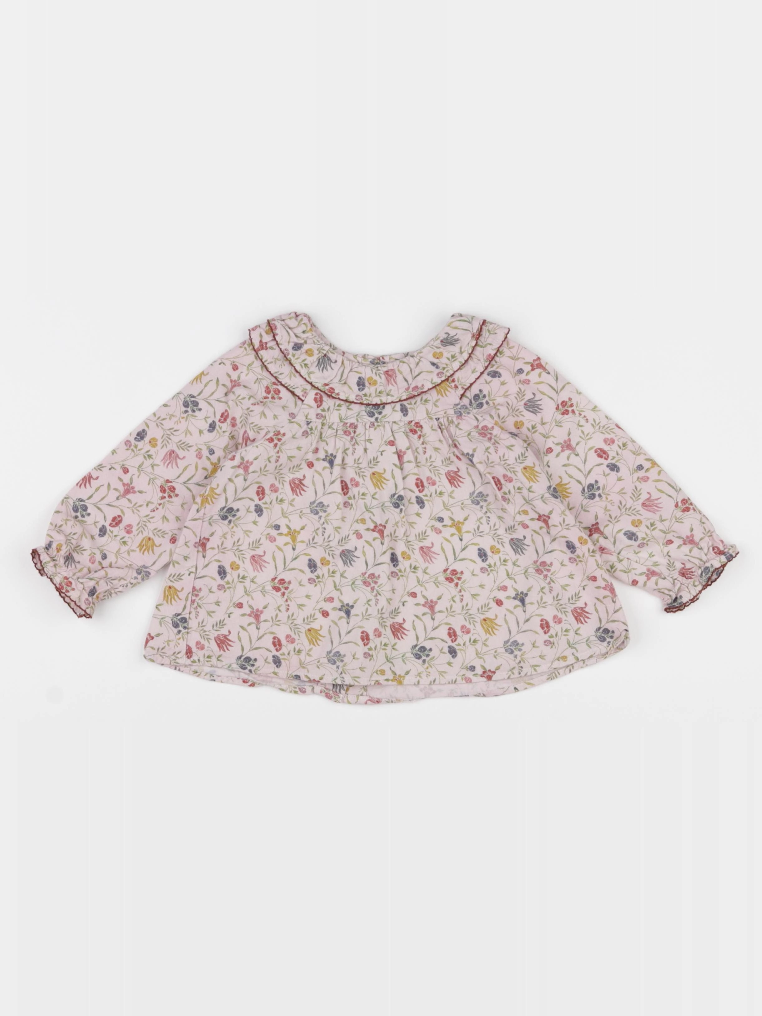 Tartine & Chocolat - blouse rose - 1 an