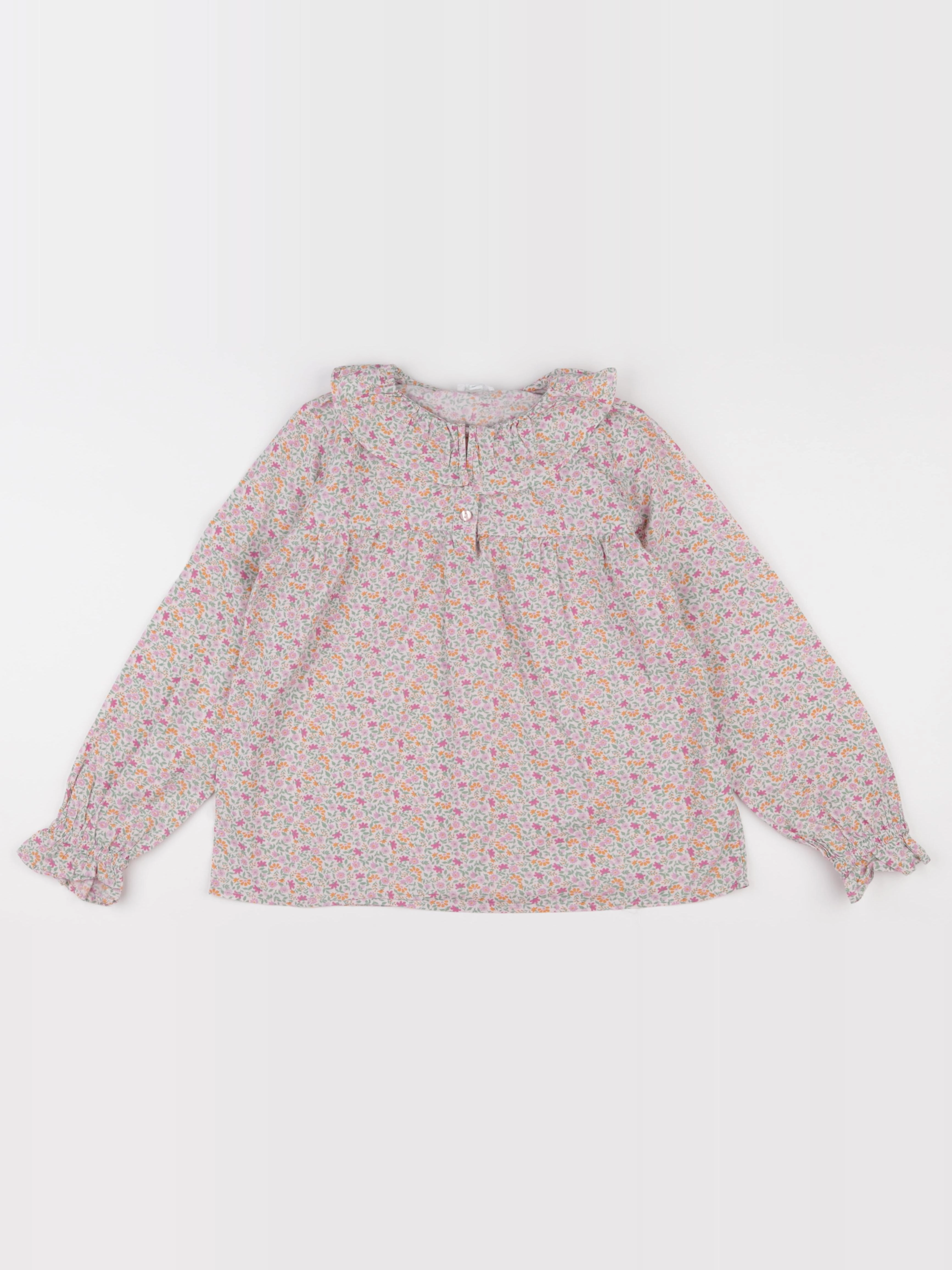 Vertbaudet - blouse multicolore - 10 ans