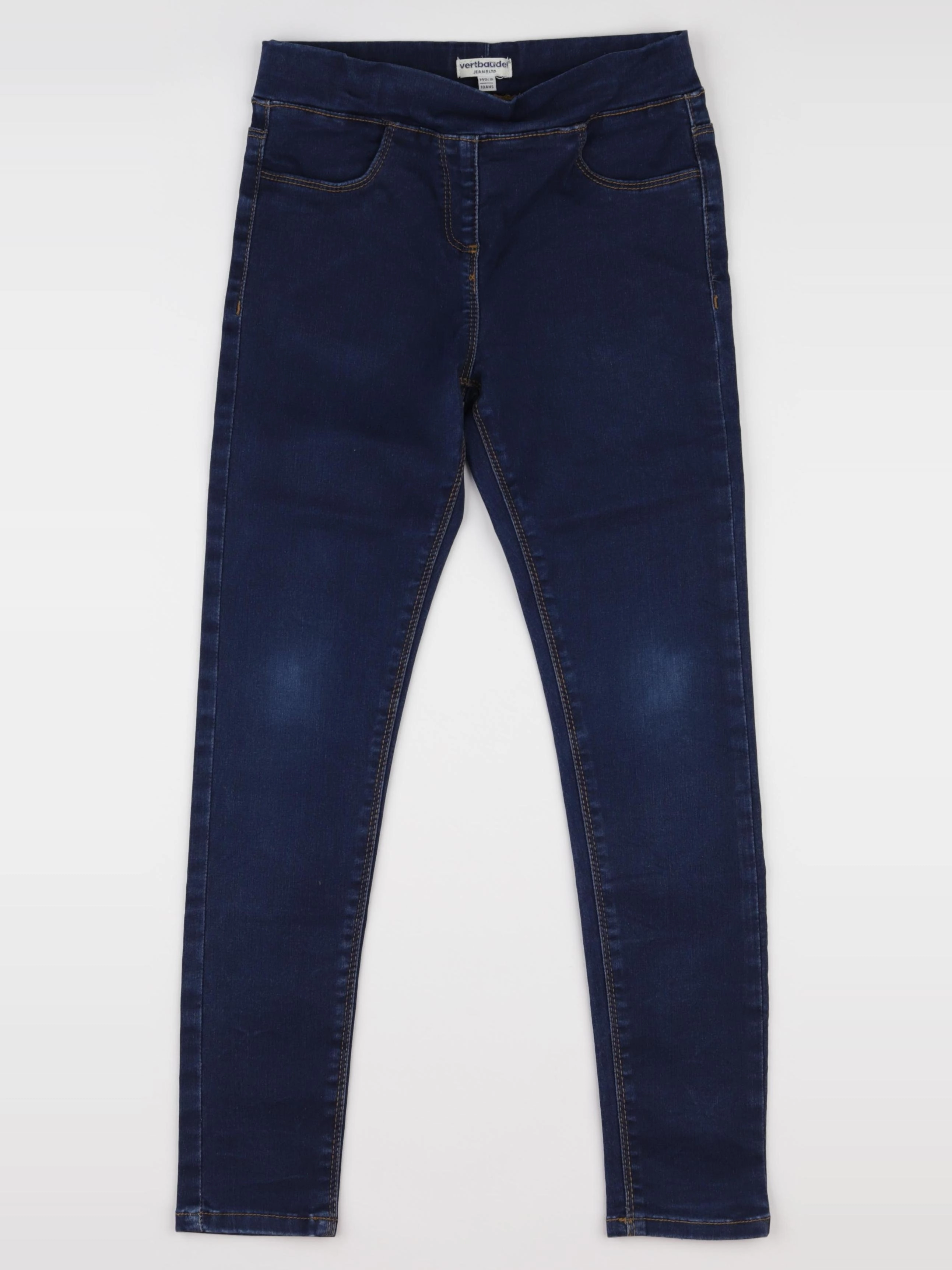 Vertbaudet - jegging bleu - 10 ans