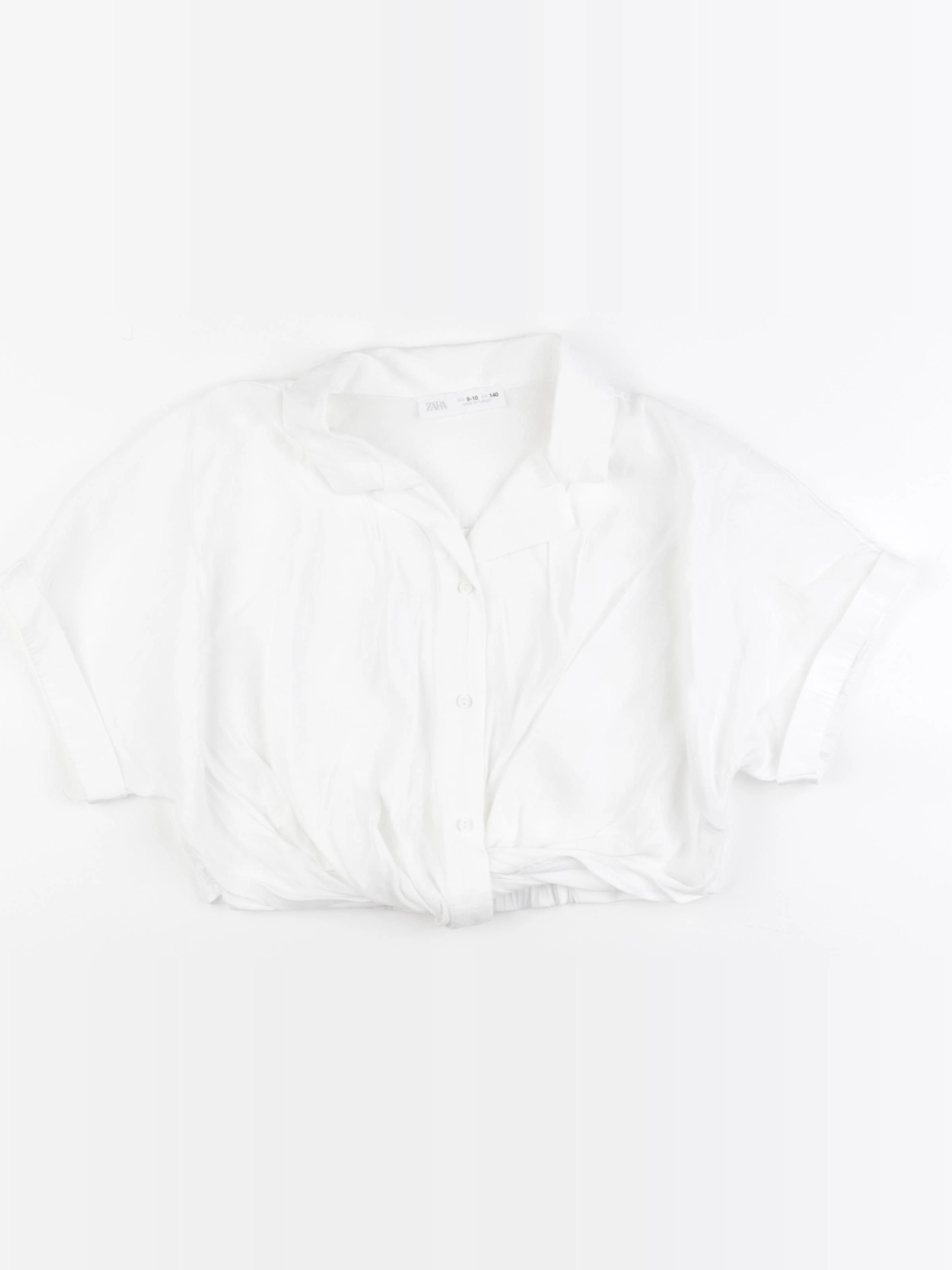 Zara - blouse blanc - 9/10 ans