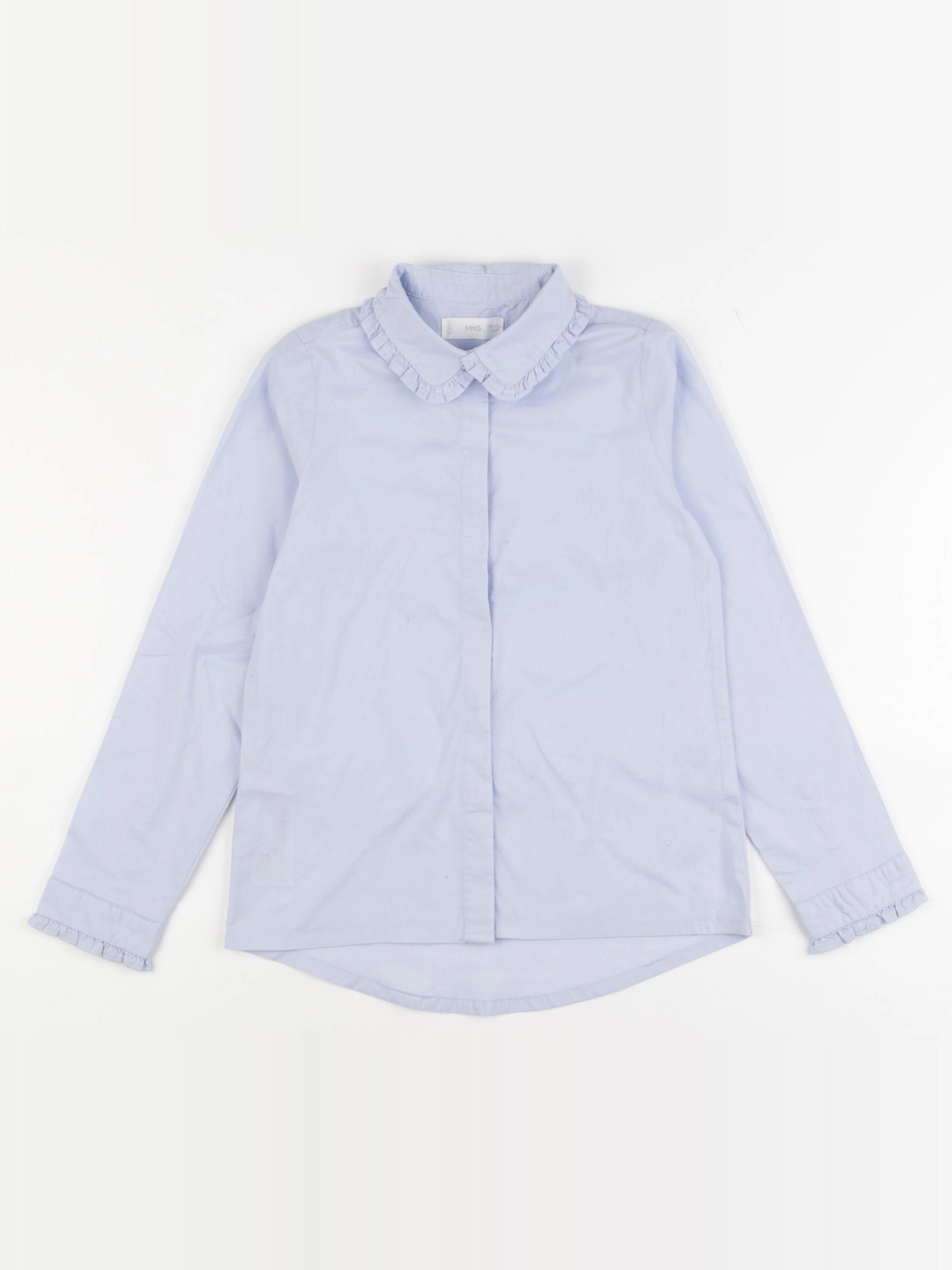 Mango - blouse bleu - 8 ans