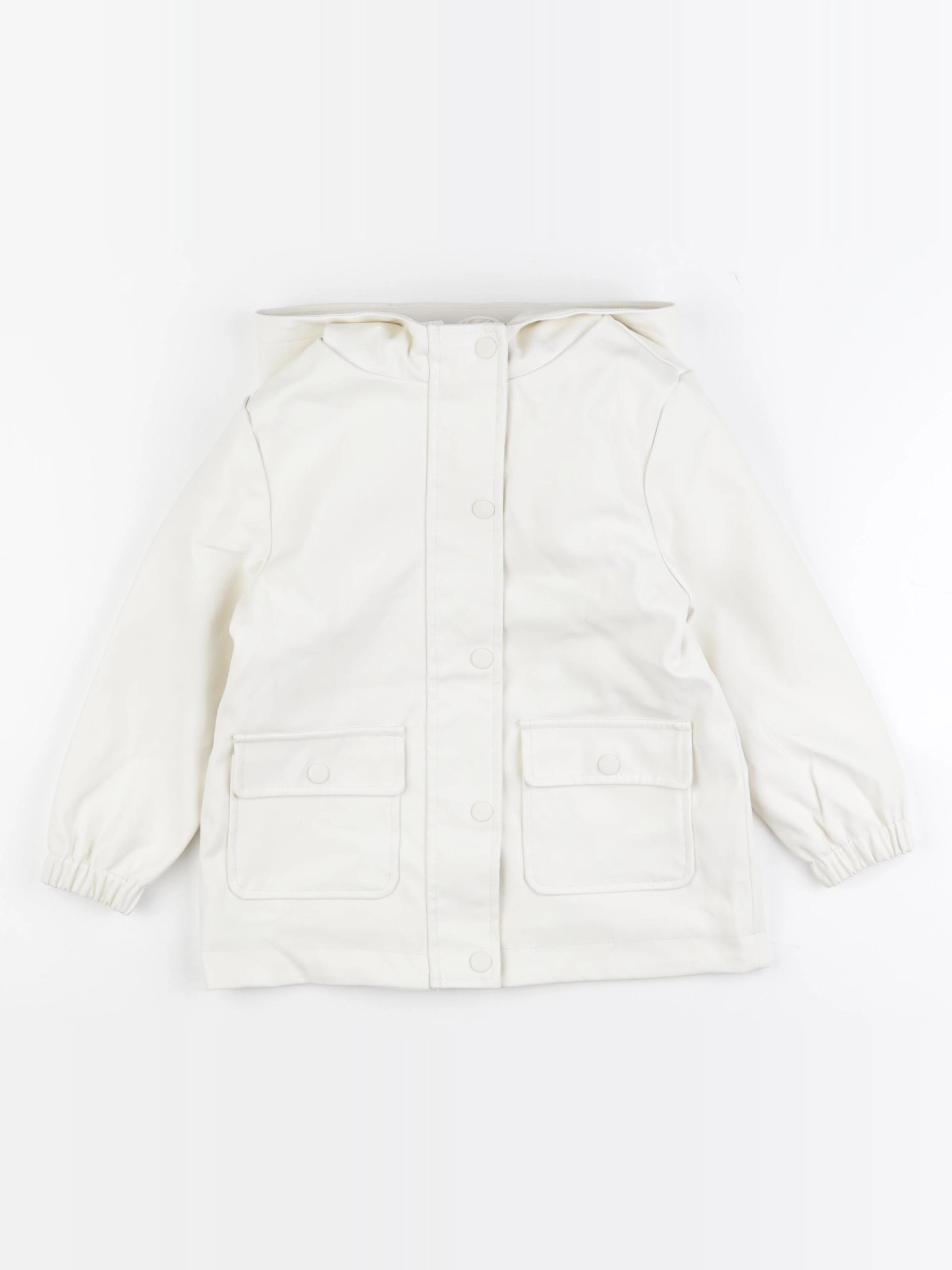 Mango - imperméable blanc - 4/5 ans