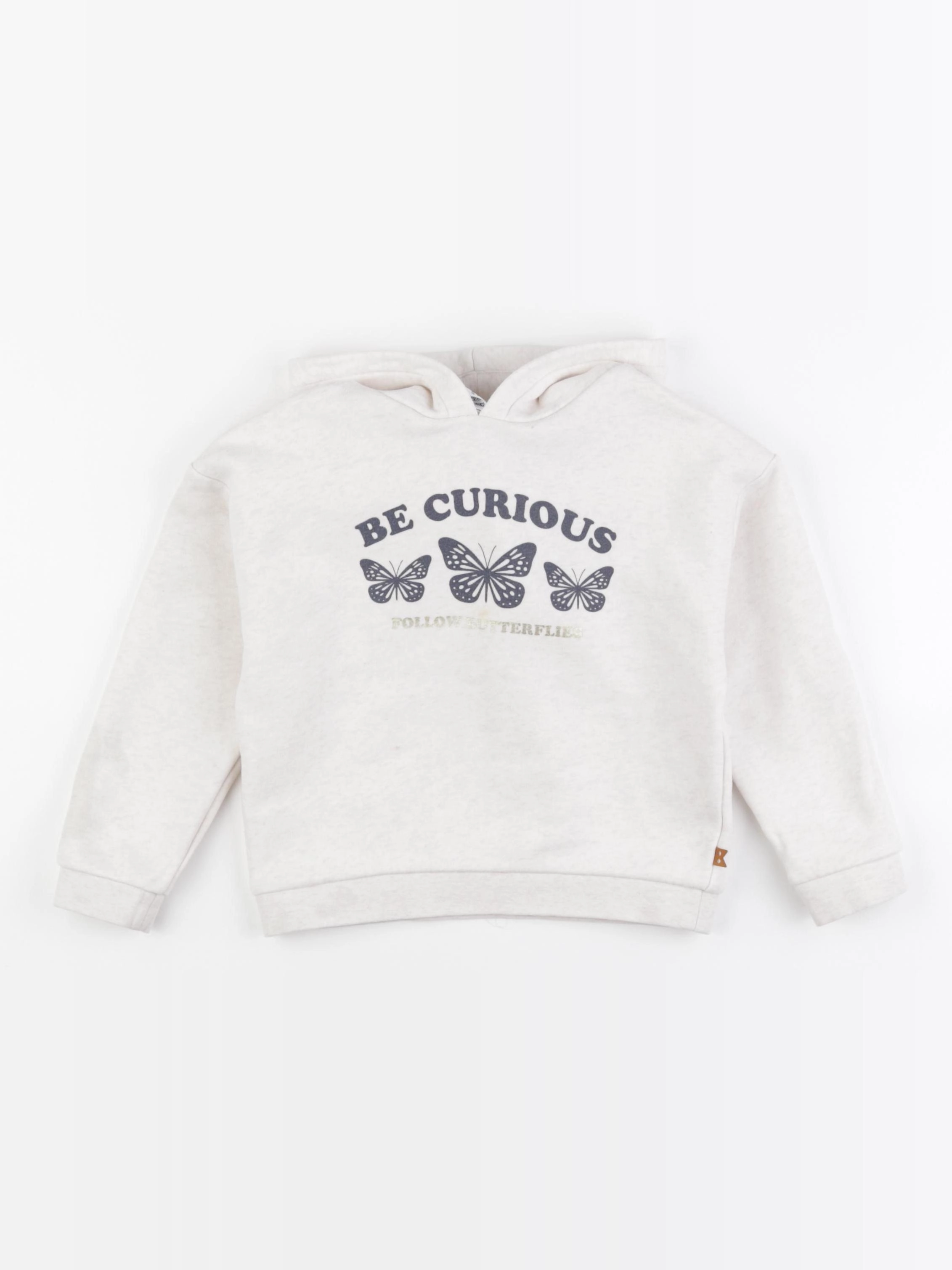 Okaidi - sweat beige - 4 ans