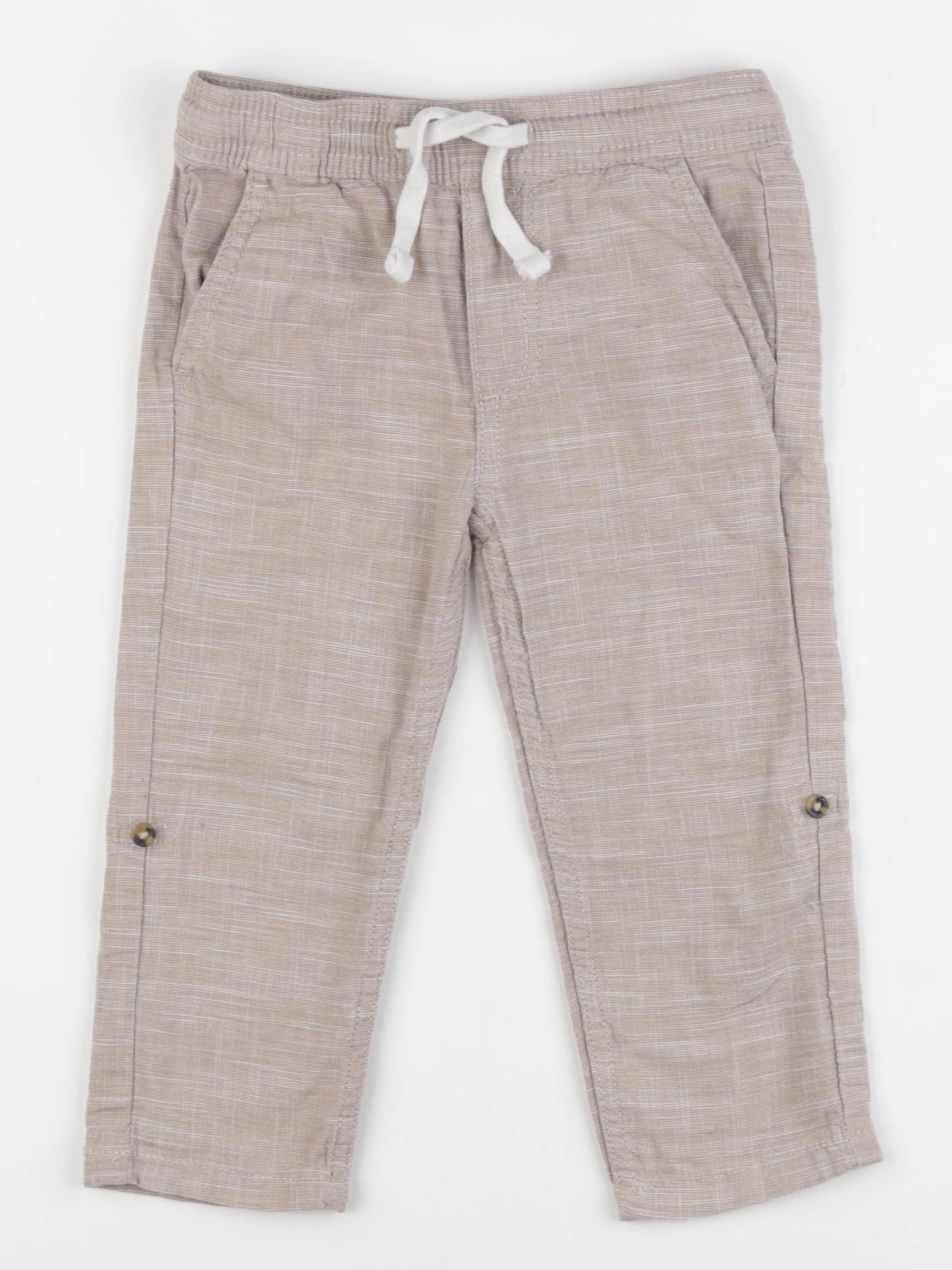 Vertbaudet - pantalon marron - 2 ans
