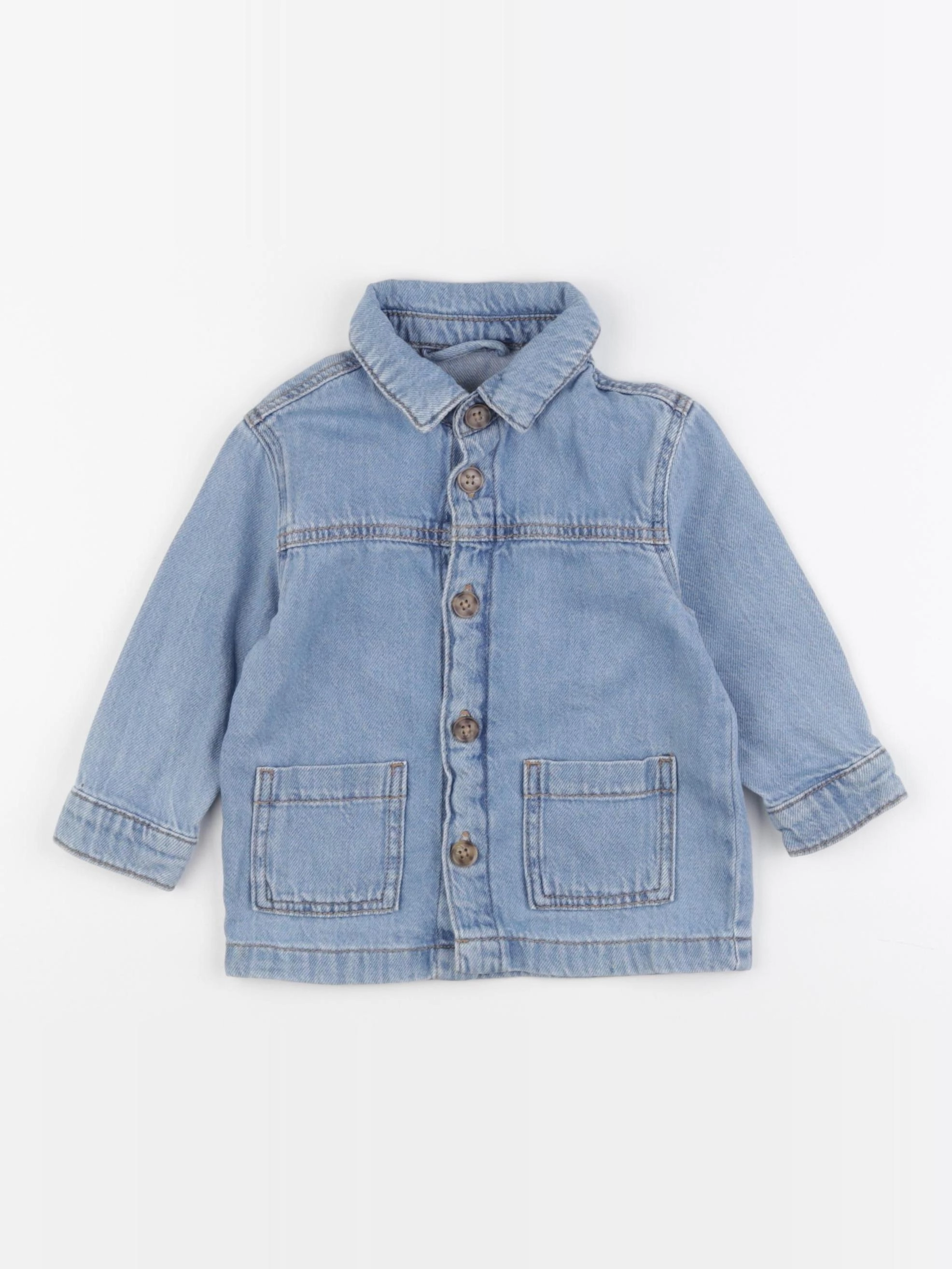 Vertbaudet - veste bleu - 2 ans