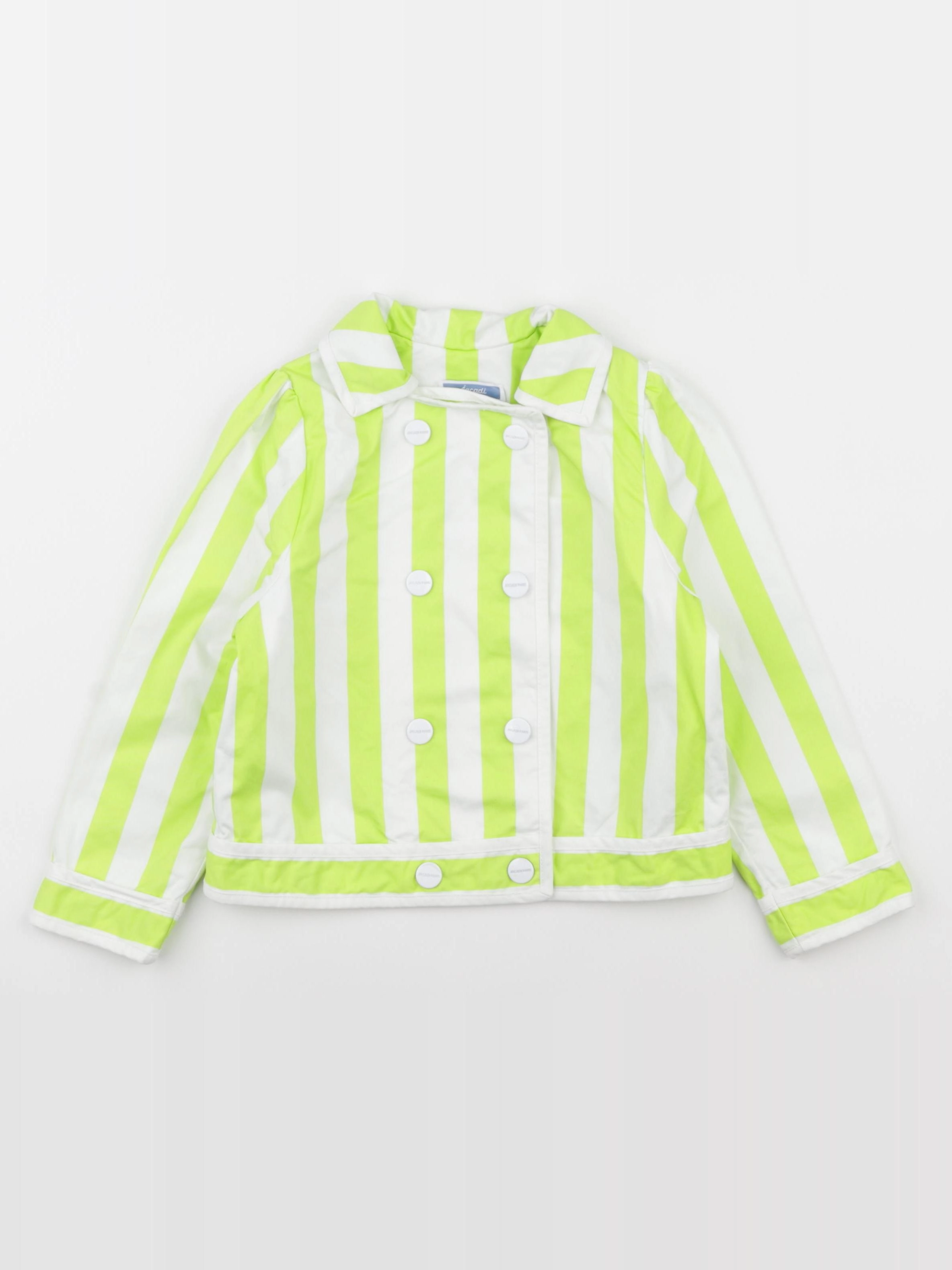 Jacadi - veste vert, blanc - 4 ans