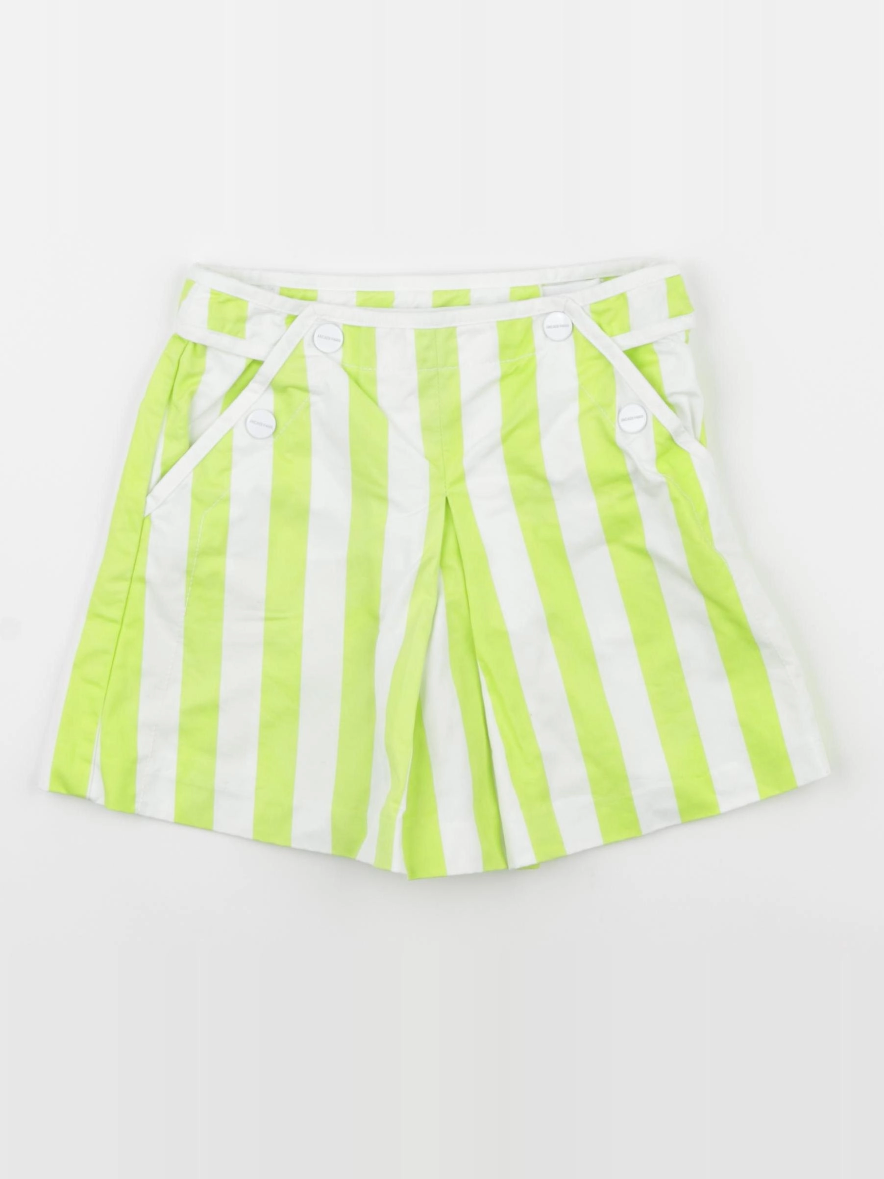 Jacadi - jupe short blanc, vert - 4 ans