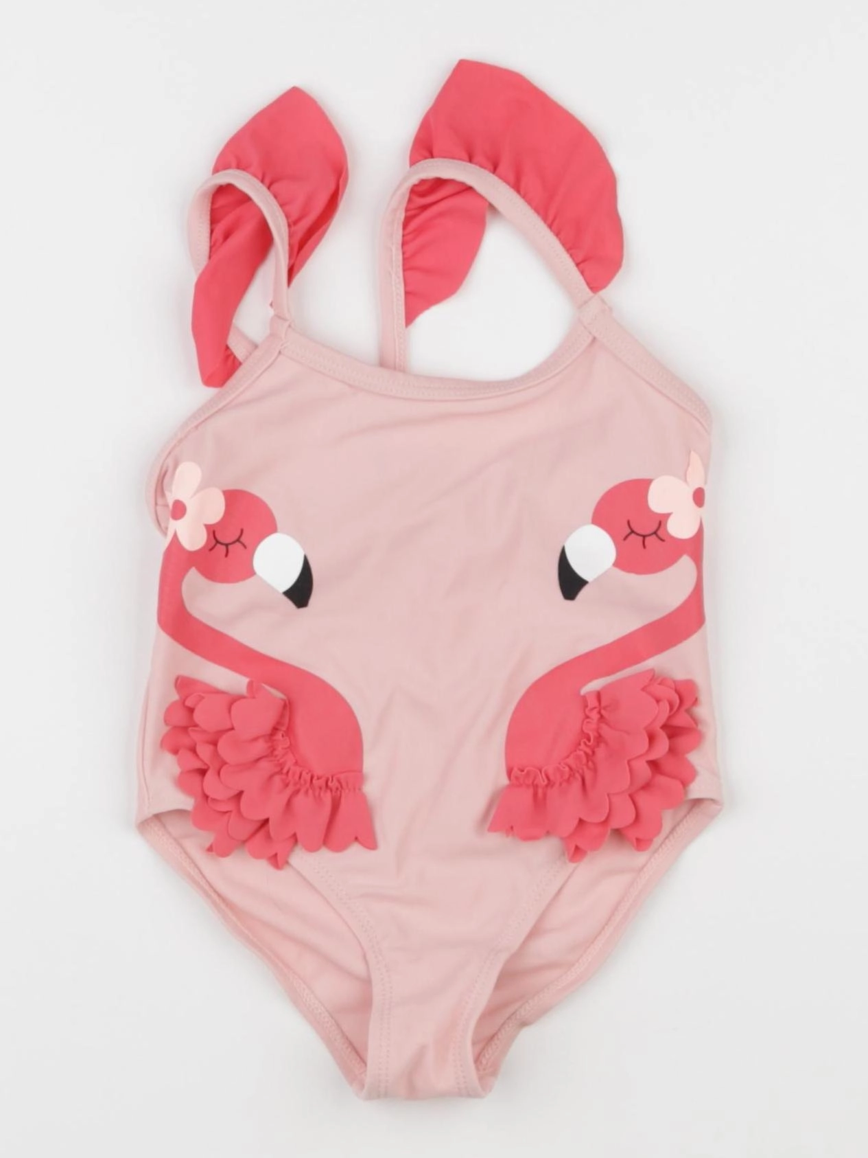 Vertbaudet - maillot de bain rose - 2 ans