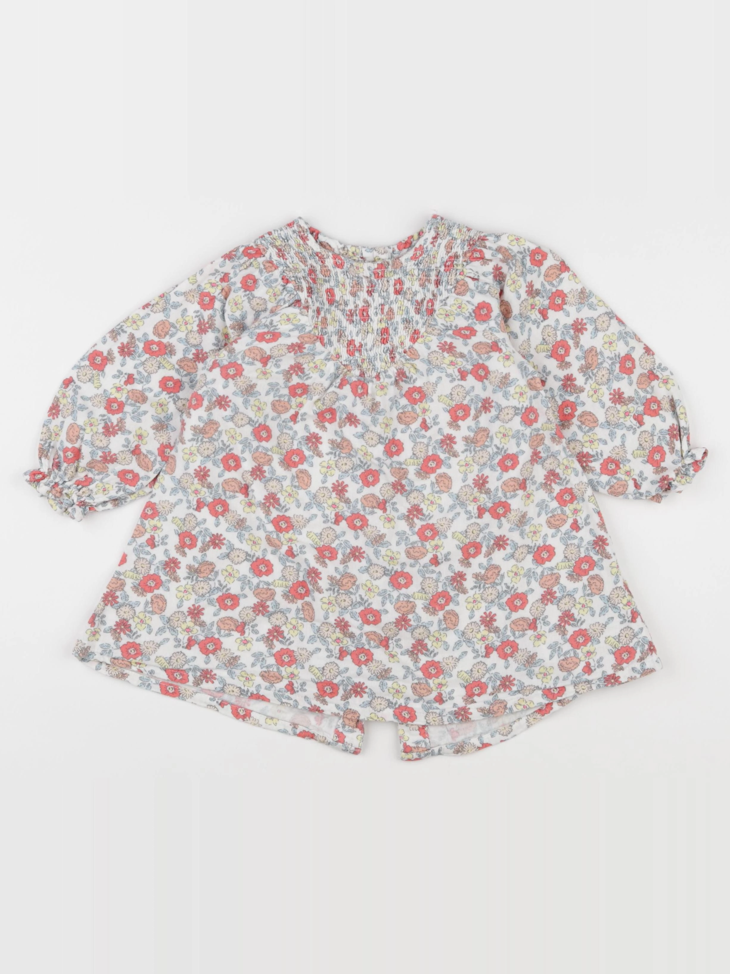 Vertbaudet - robe multicolore - 24 mois