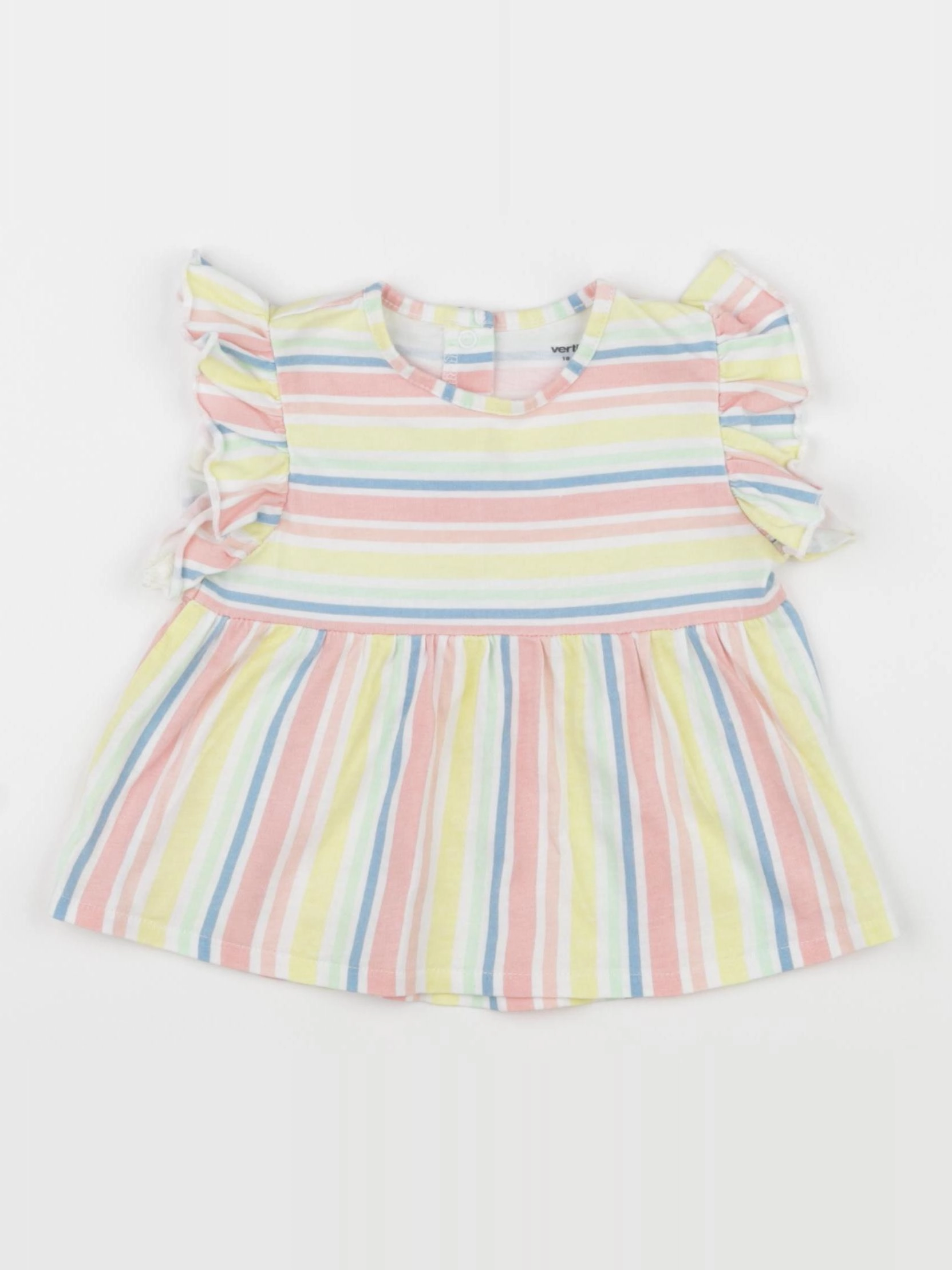 Vertbaudet - tee-shirt multicolore - 18 mois