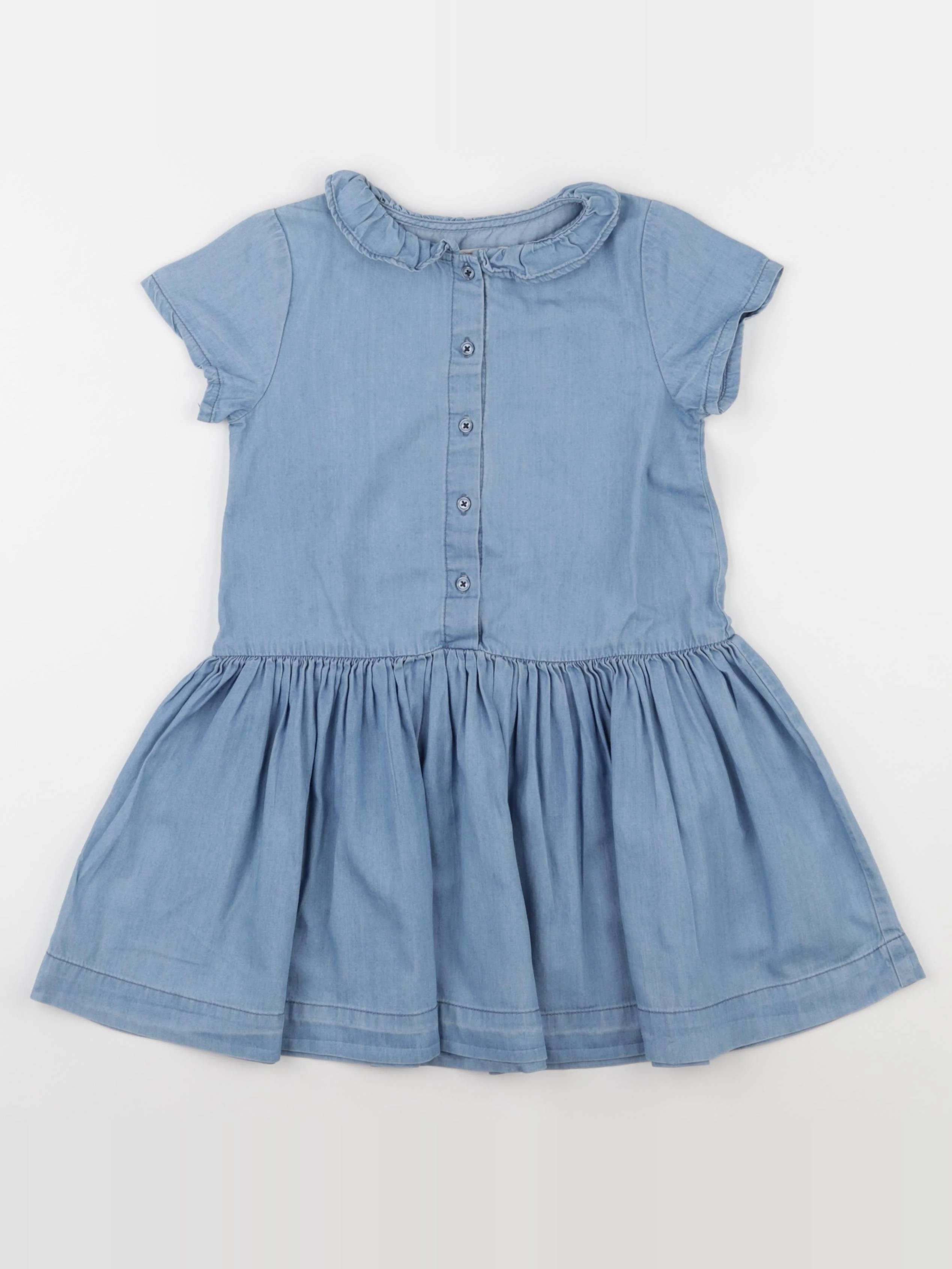 Monoprix - robe bleu - 5 ans