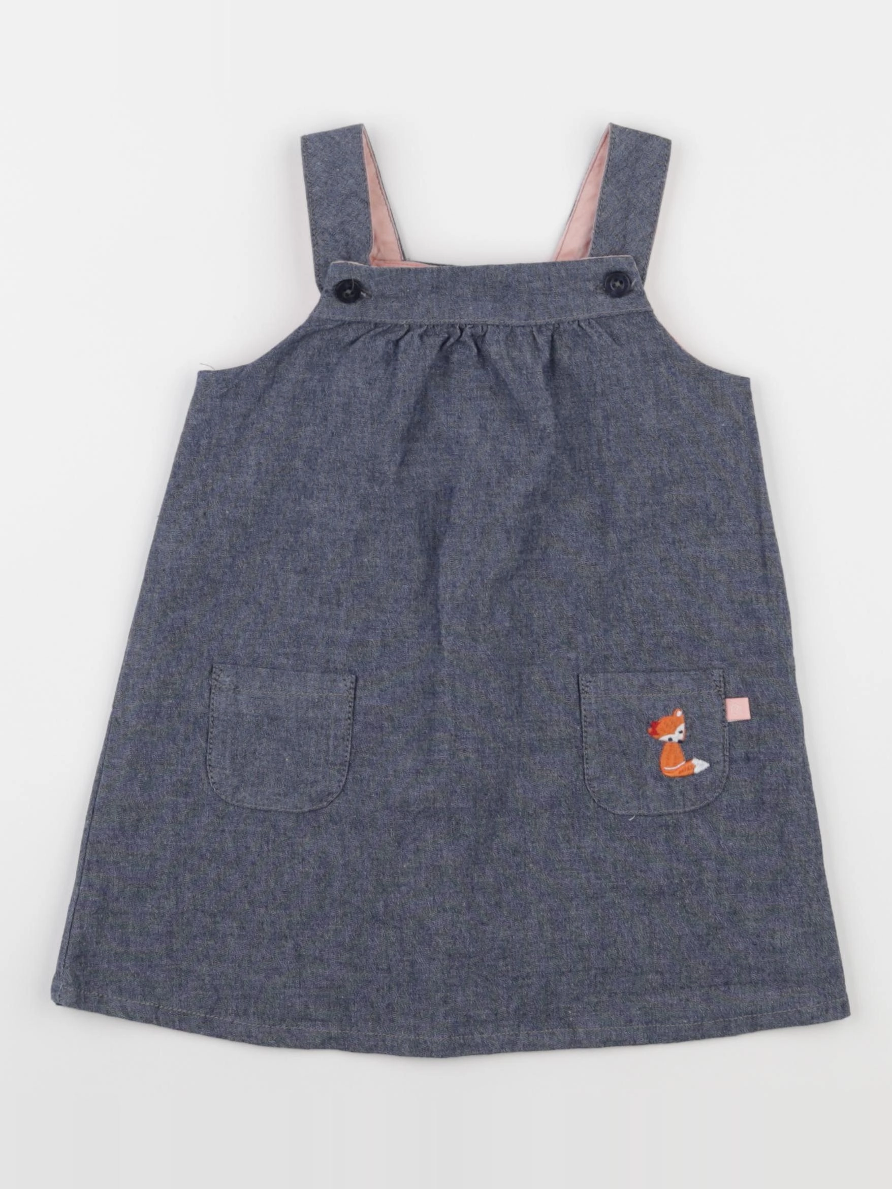 Cadet Rousselle - robe bleu - 18 mois