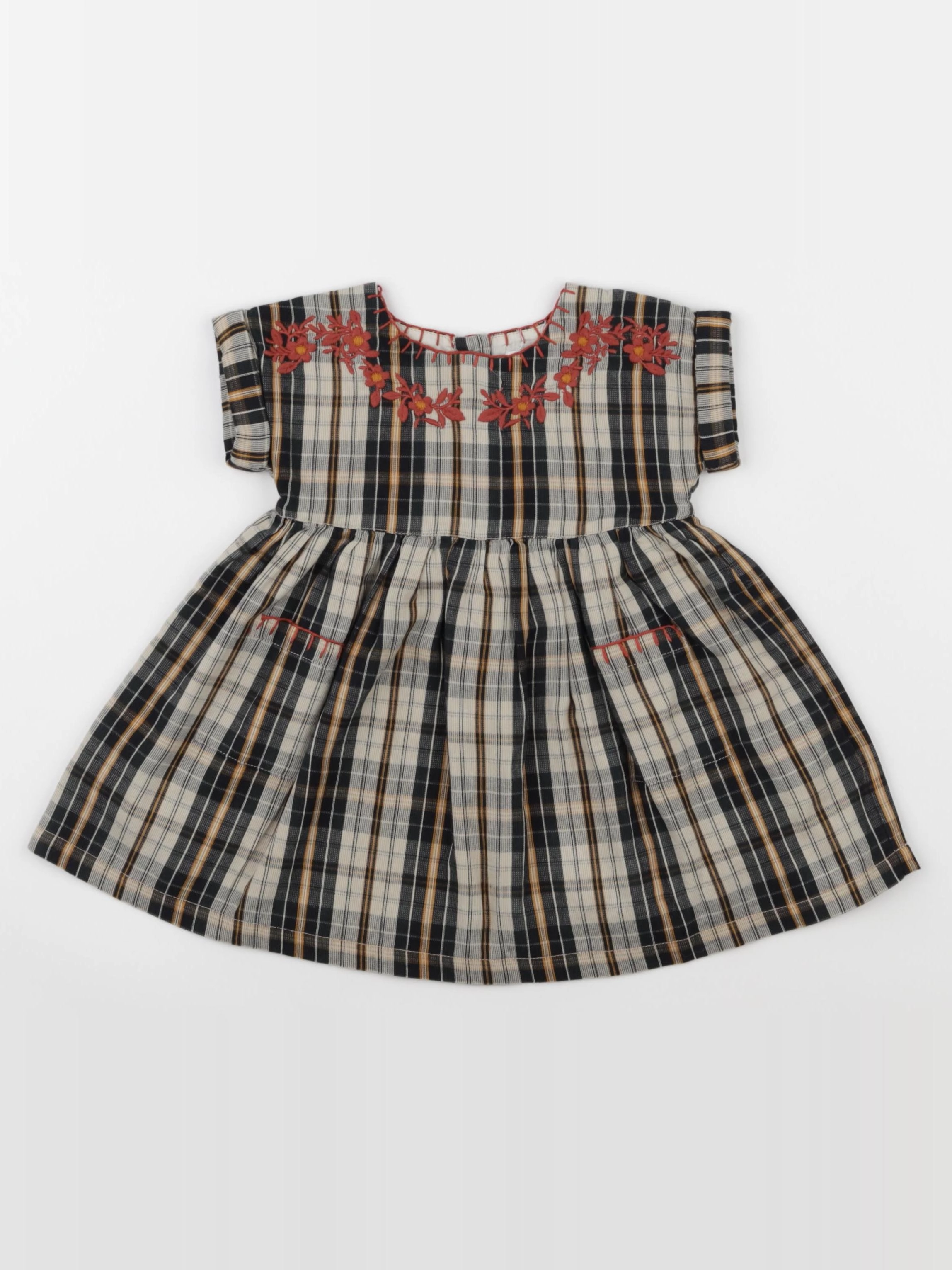 Boutchou - robe multicolore - 9 mois