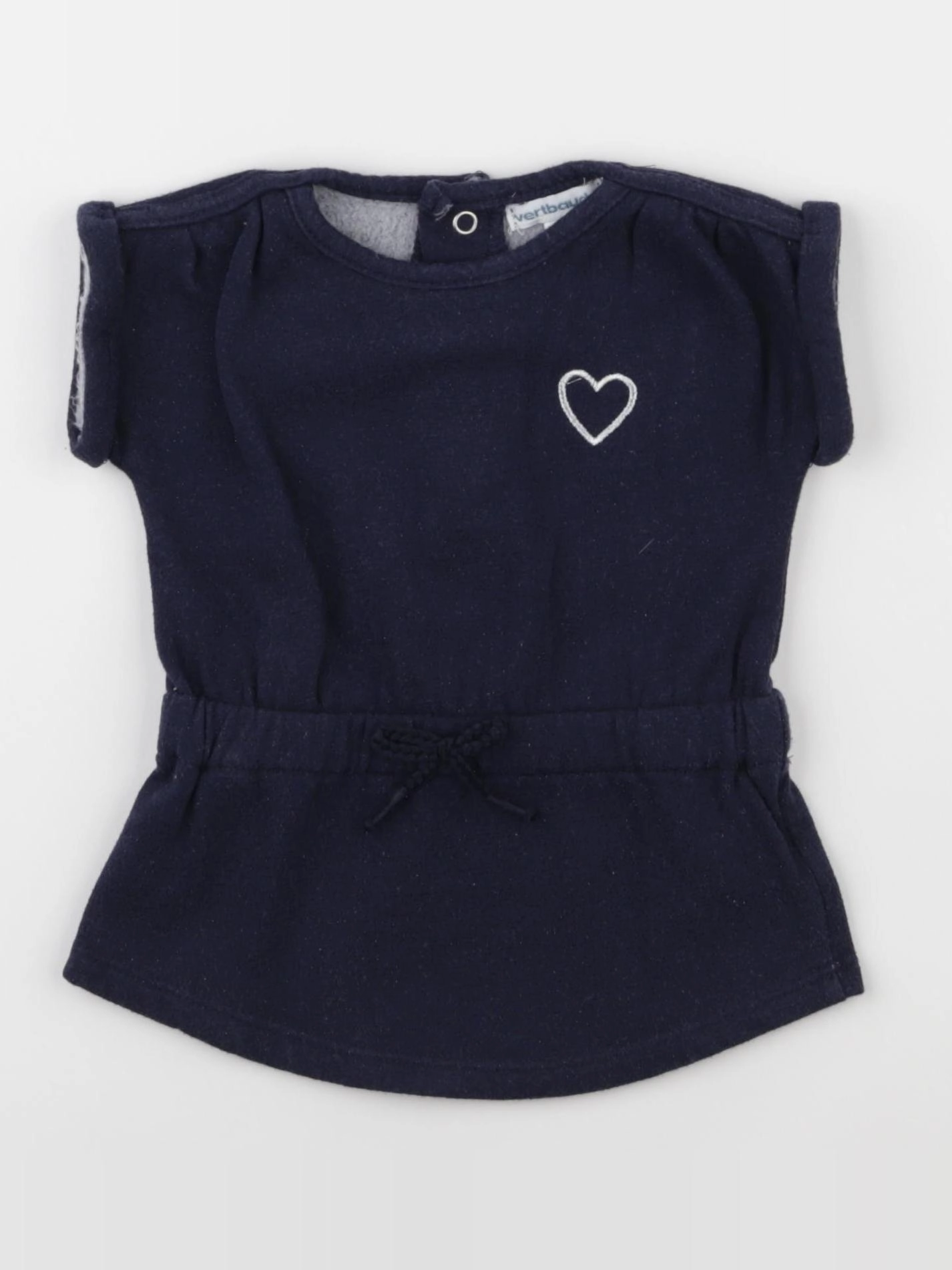 Vertbaudet - robe bleu - 6 mois