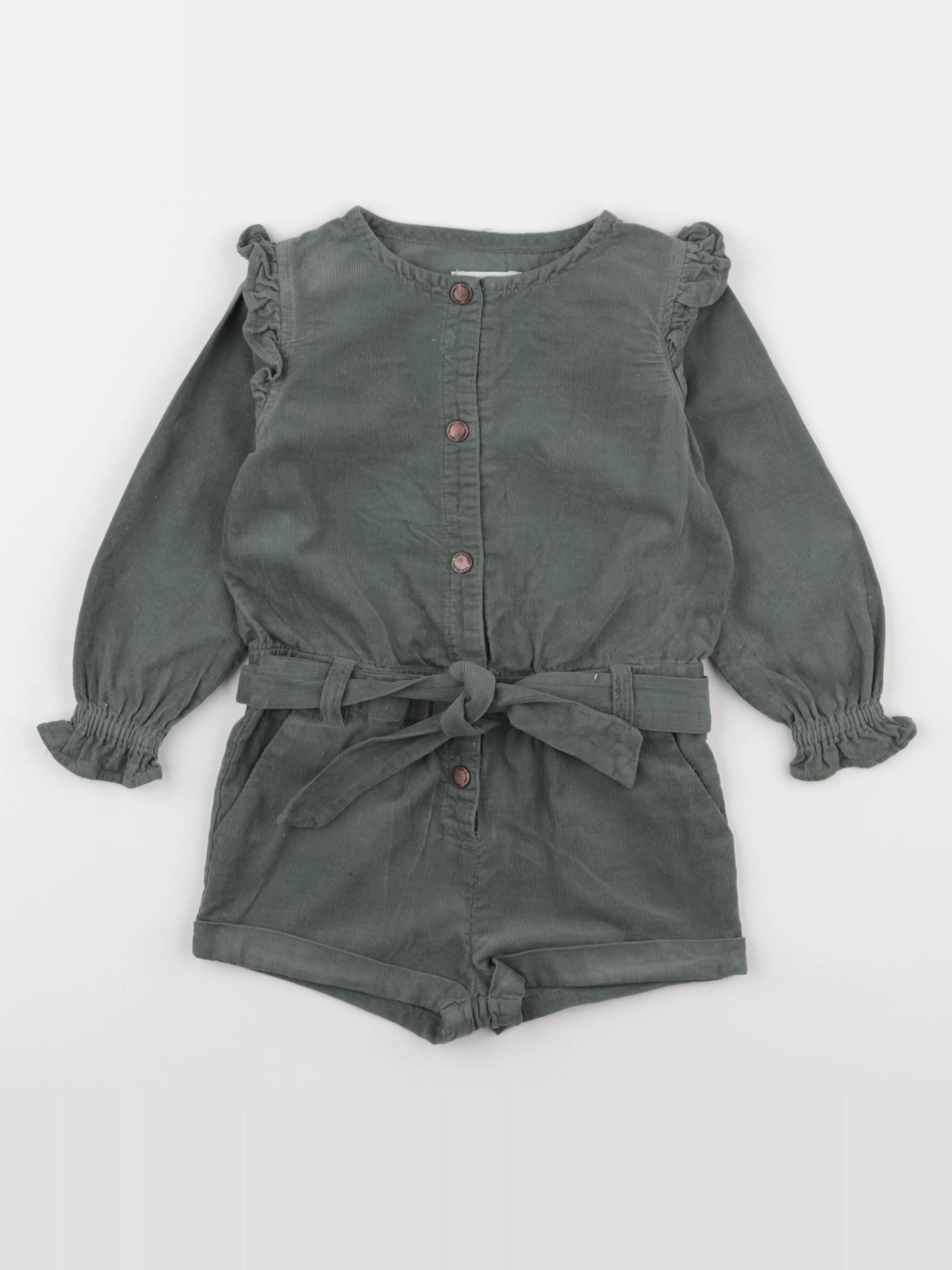 Vertbaudet - combinaison vert - 3 ans