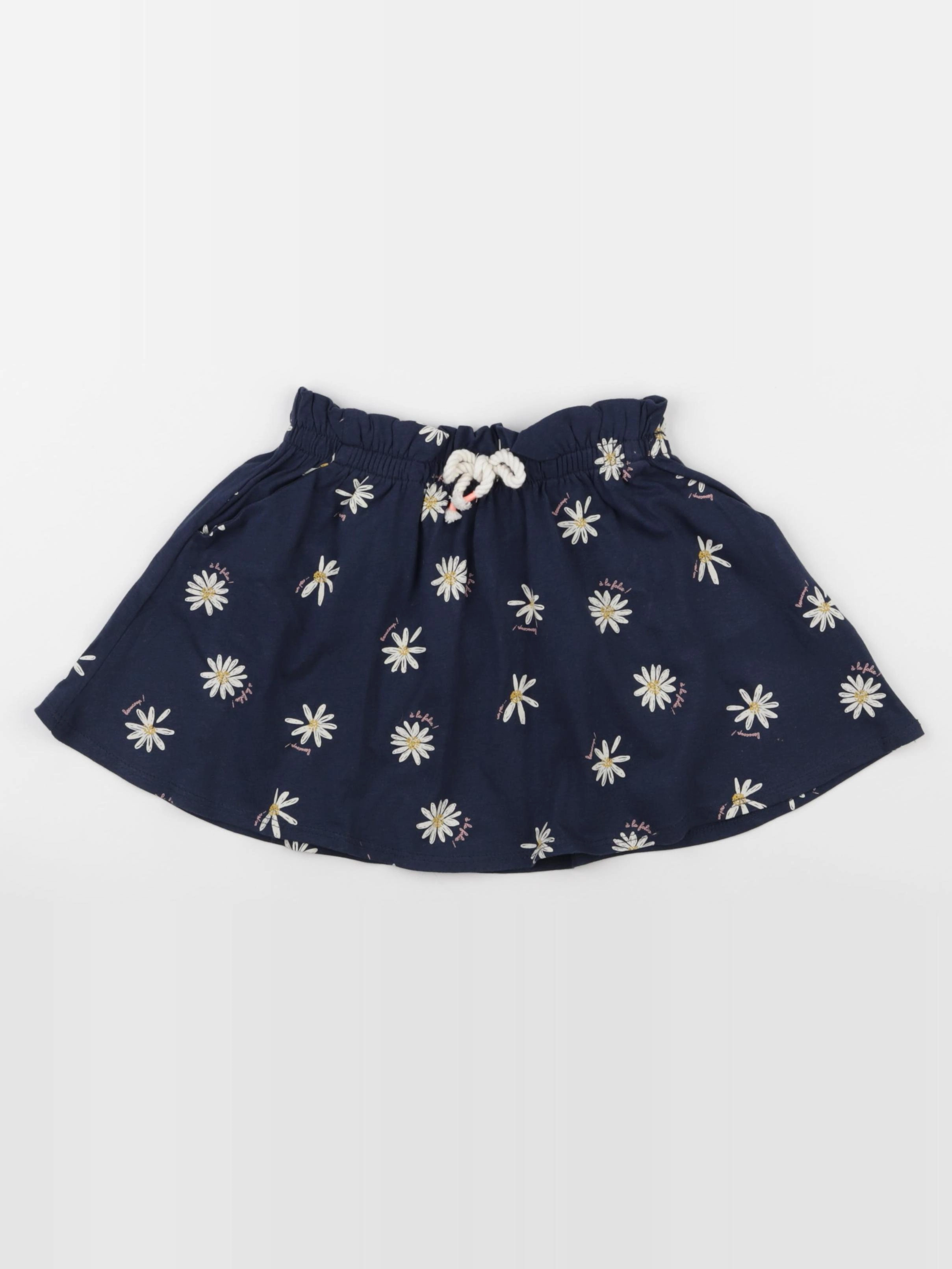 Vertbaudet - jupe bleu - 3 ans