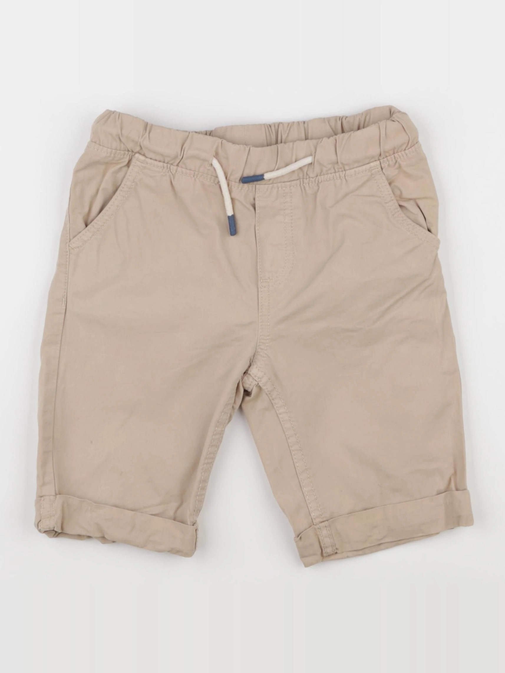 Vertbaudet - short marron - 7 ans
