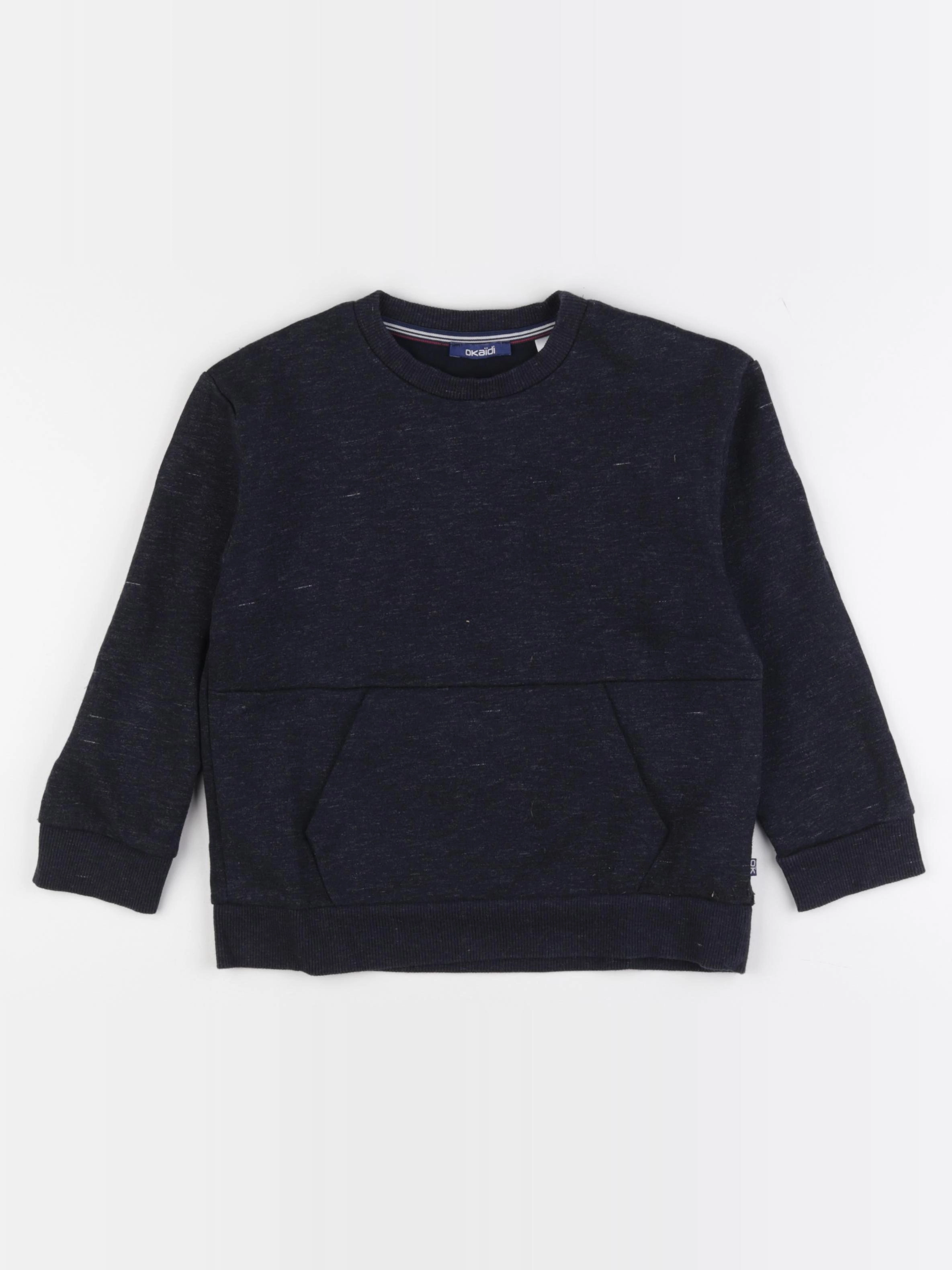 Okaidi - sweat bleu - 8 ans