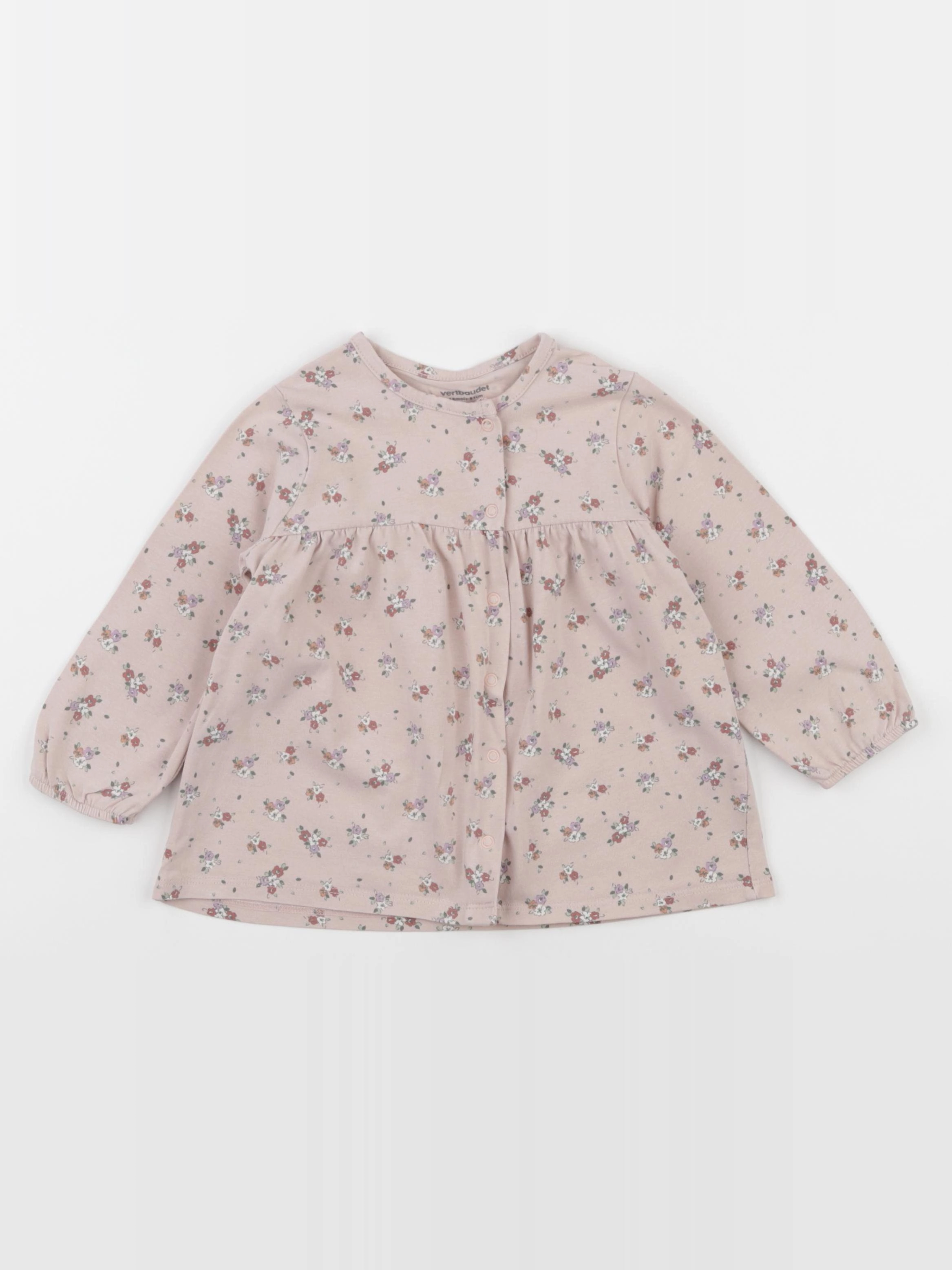 Vertbaudet - tee-shirt rose - 18 mois