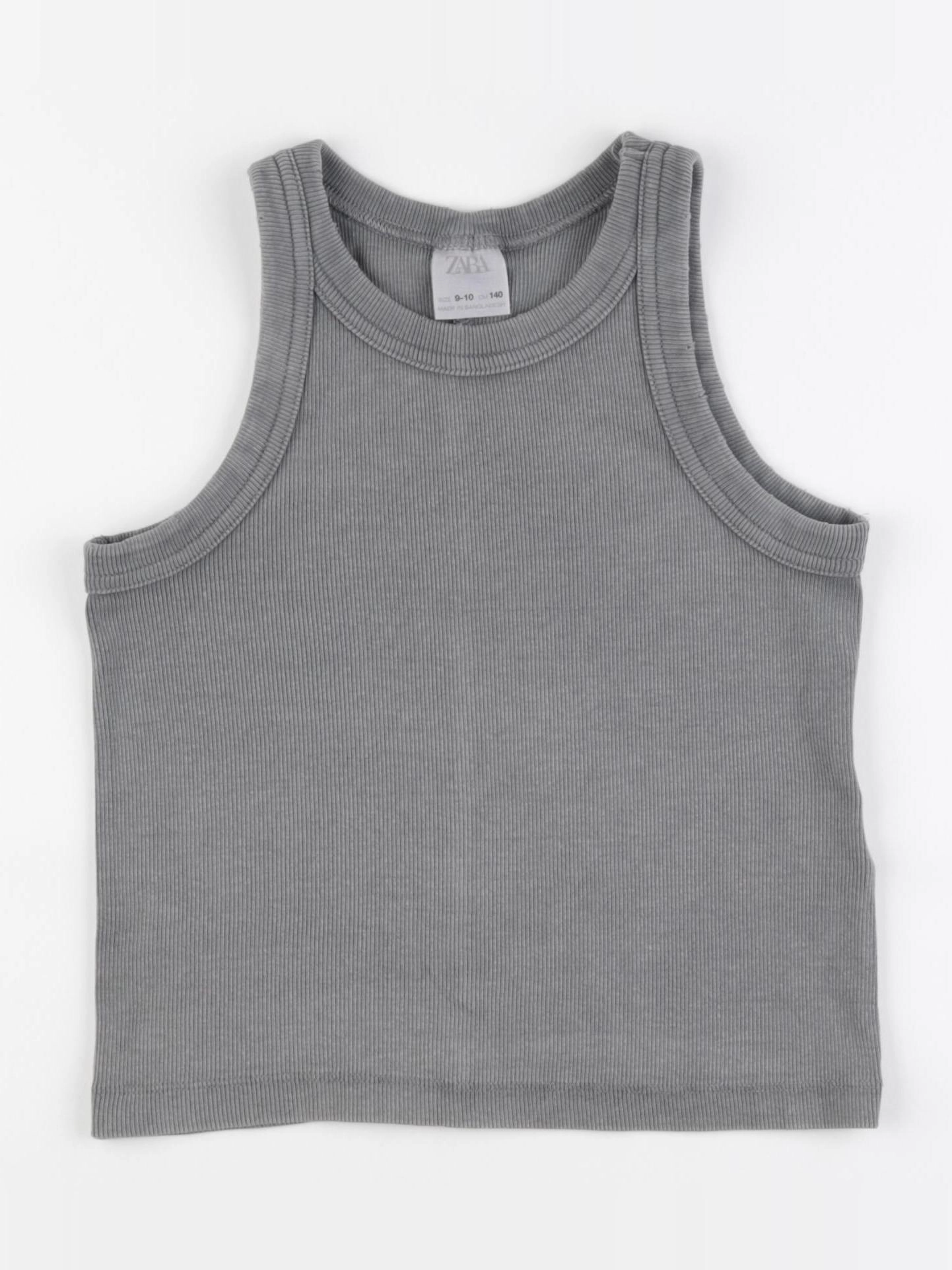 Zara - débardeur gris - 9/10 ans