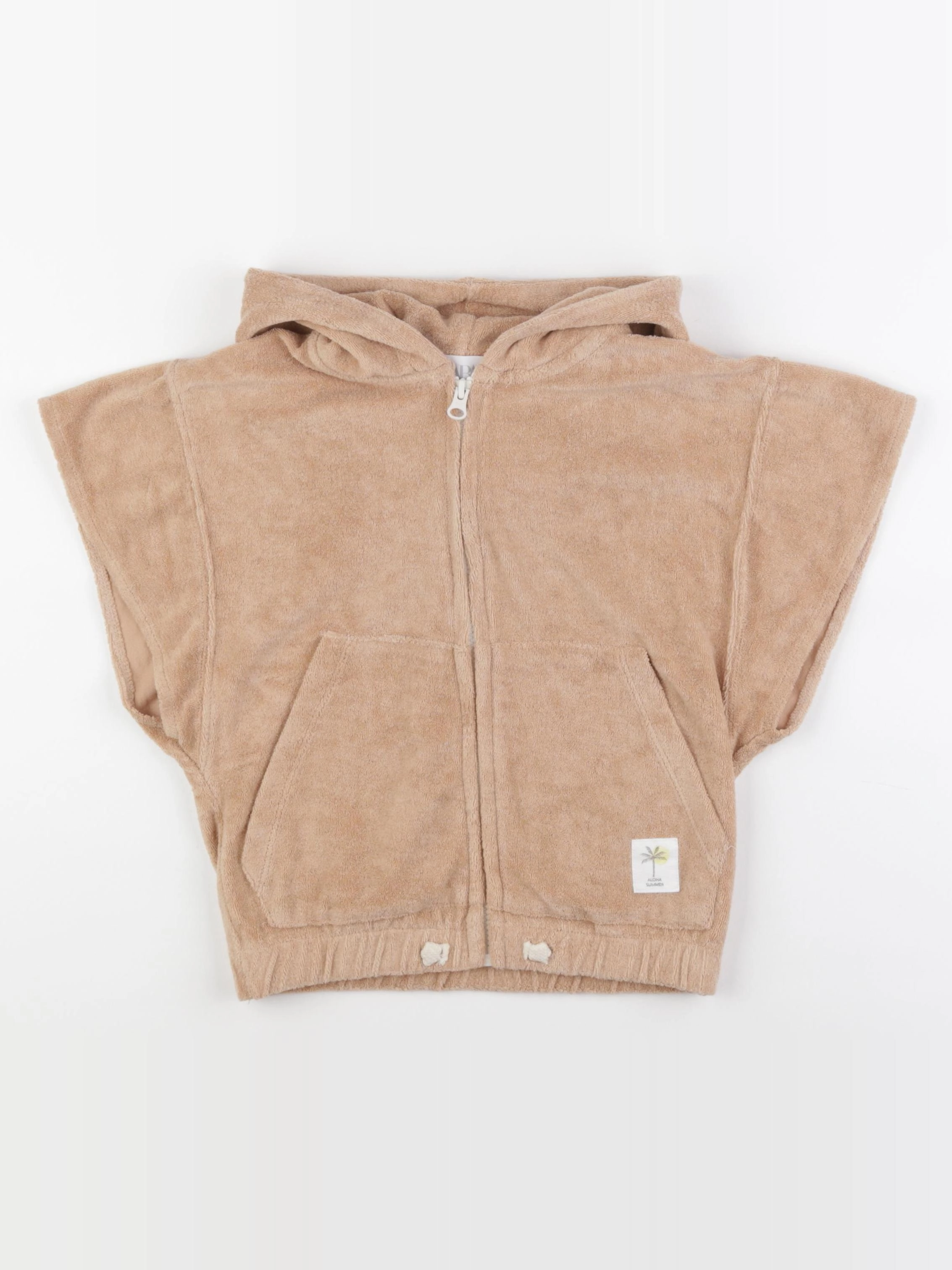 Zara - gilet marron - 8/9 ans