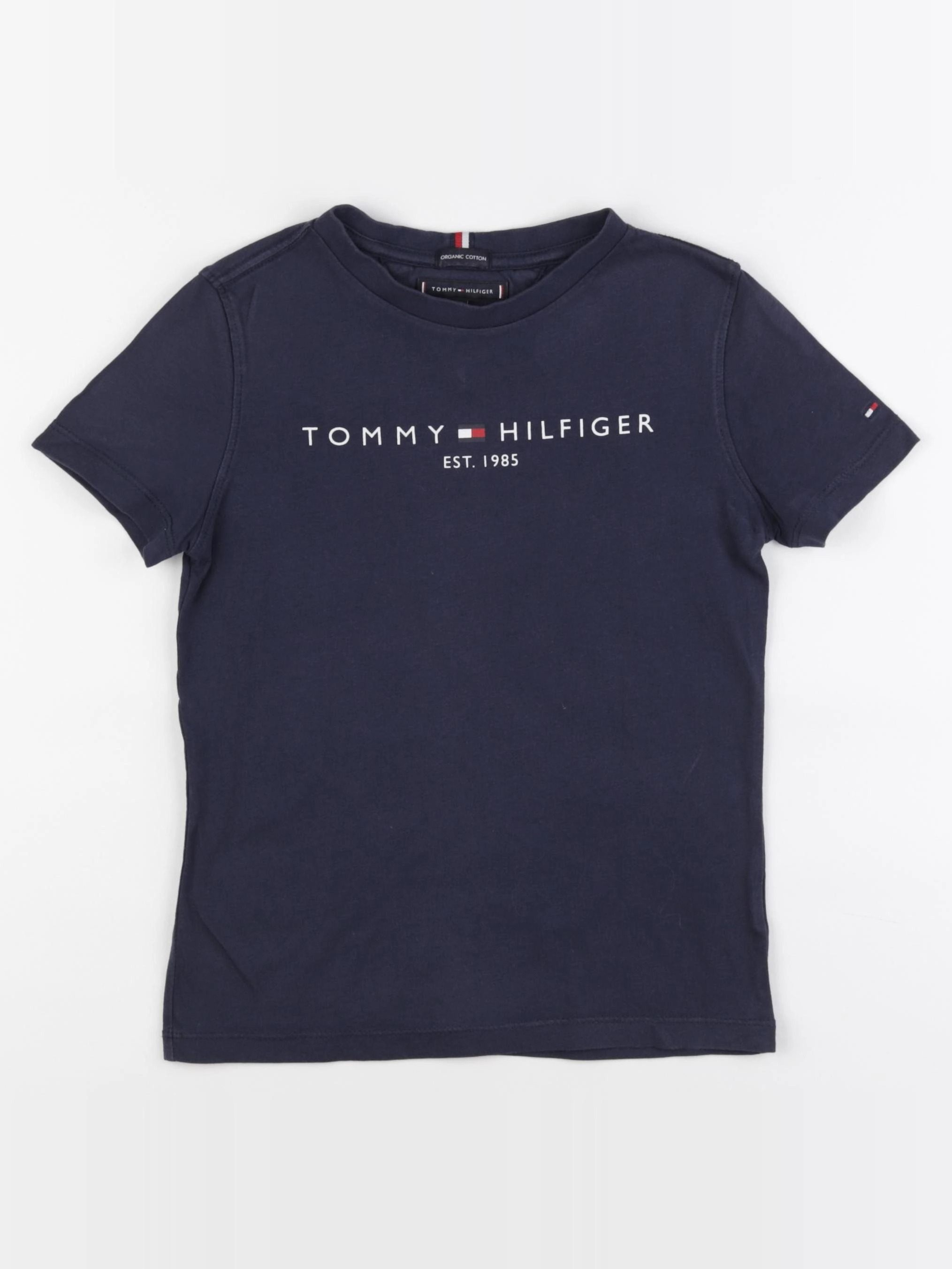 Tommy Hilfiger - tee-shirt bleu - 6/7 ans