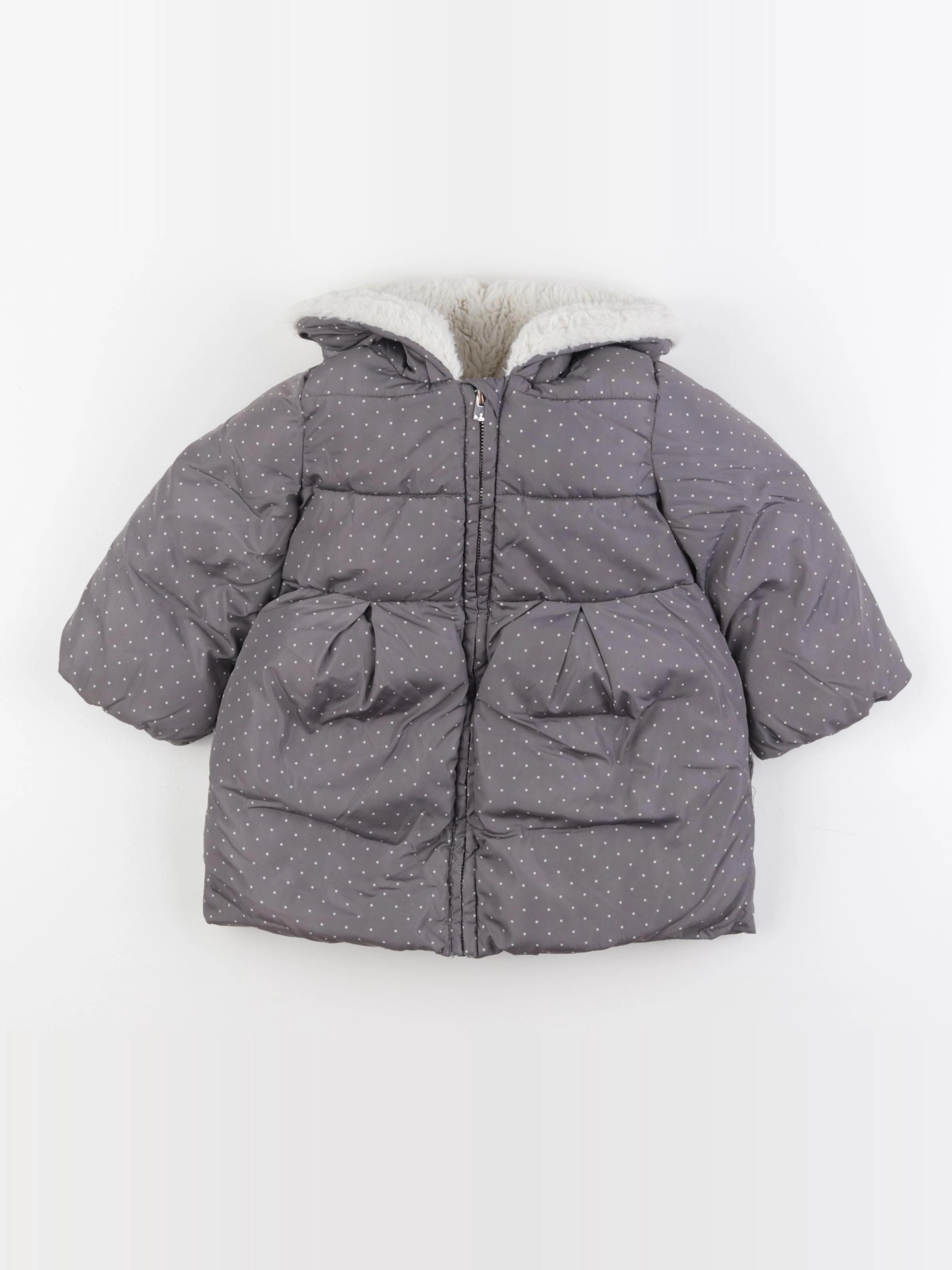 Jacadi - doudoune gris - 24 mois