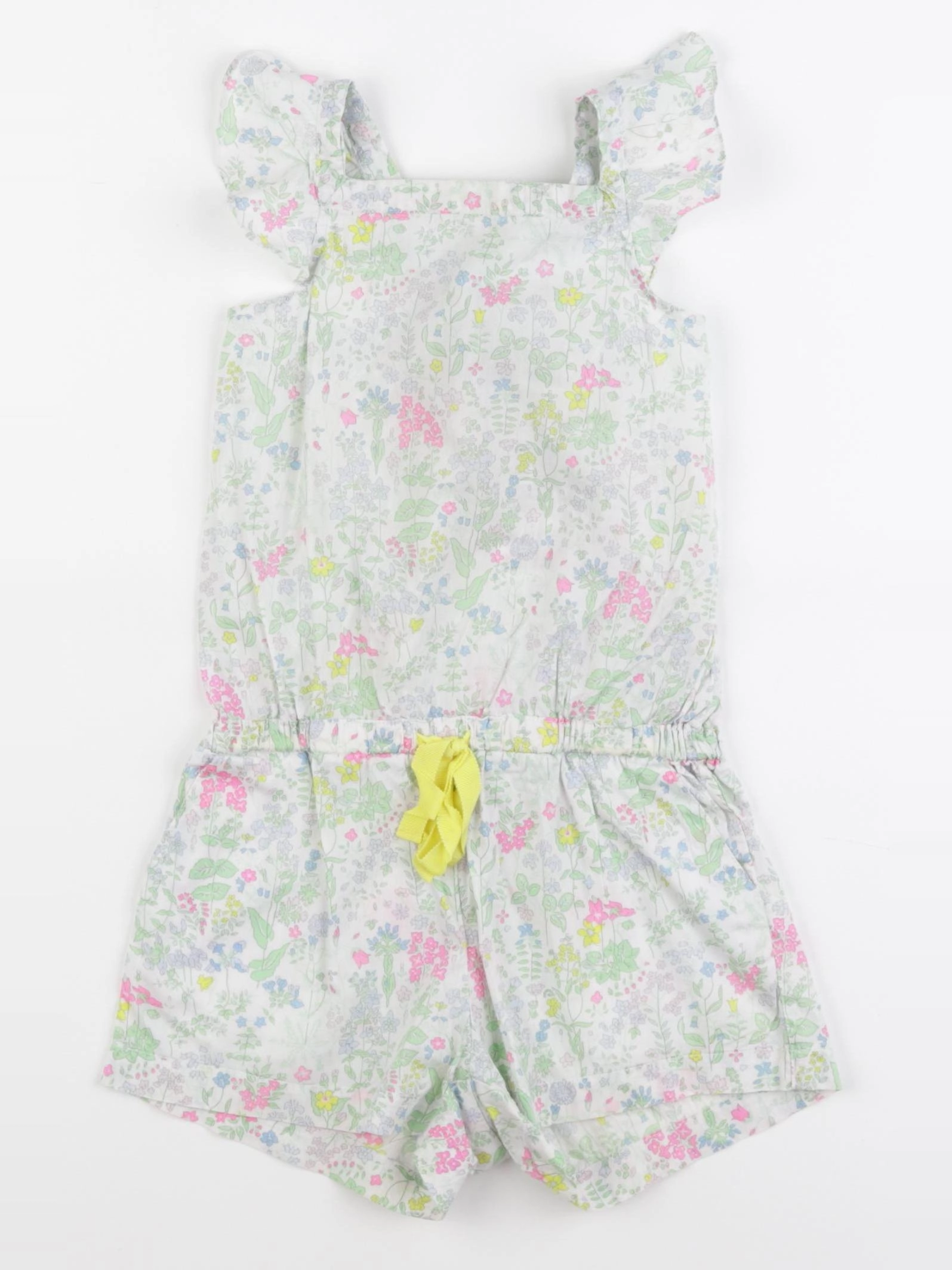 Jacadi - combinaison liberty vert, rose - 3 ans