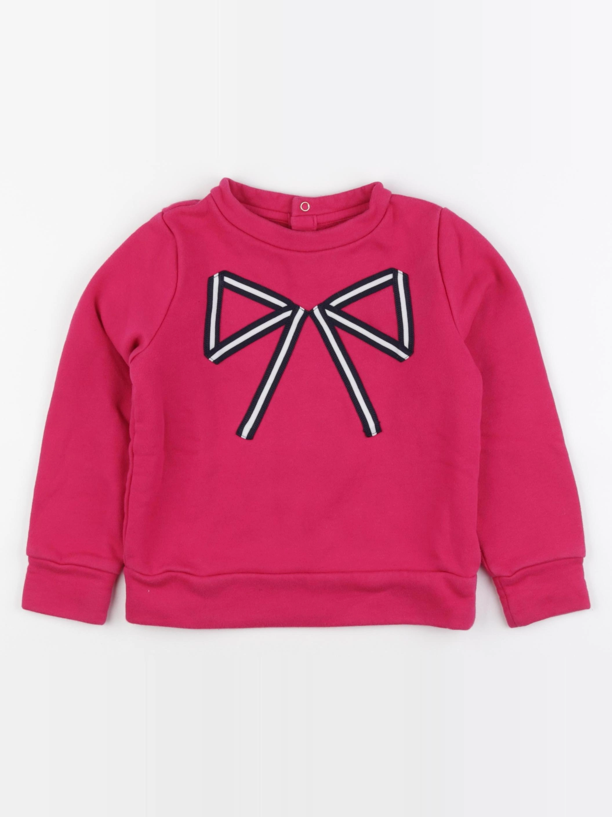 Jacadi - sweat rose - 6 ans