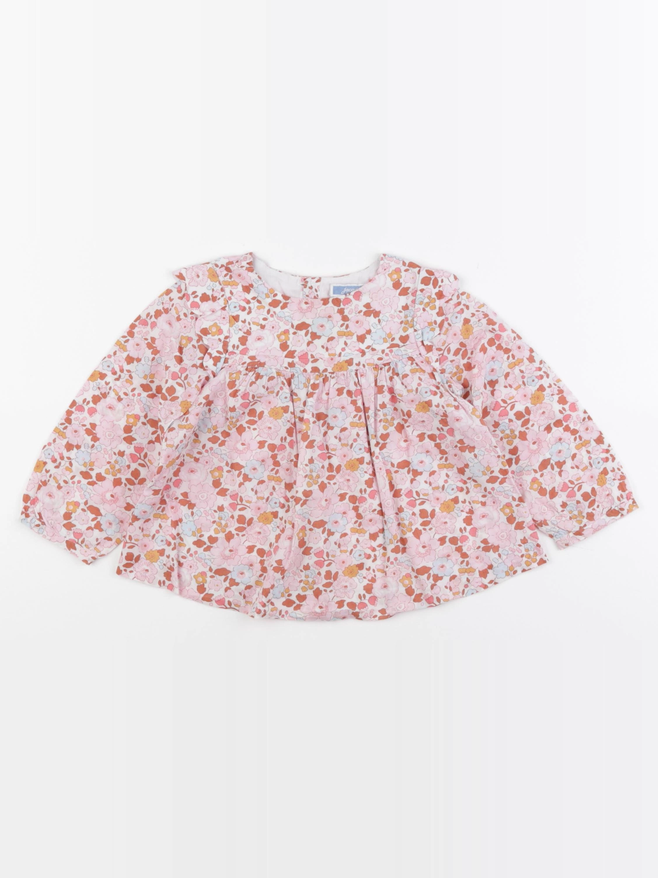 Jacadi - blouse liberty rose - 24 mois