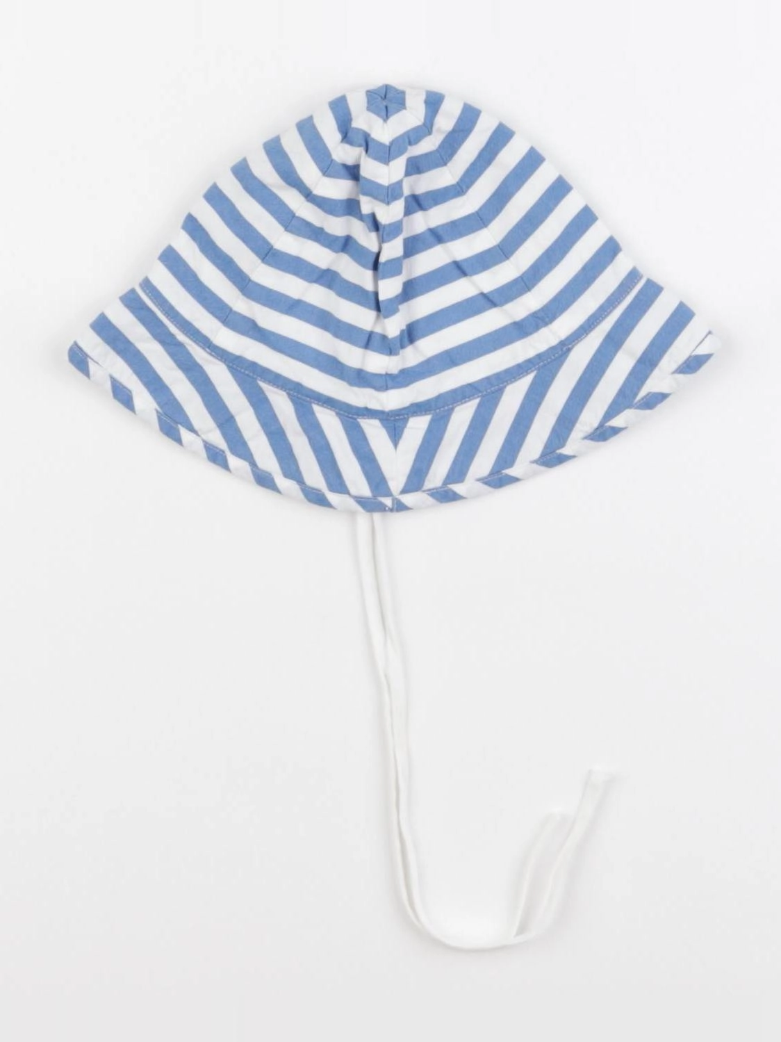 Jacadi - chapeau blanc, bleu - 12 mois