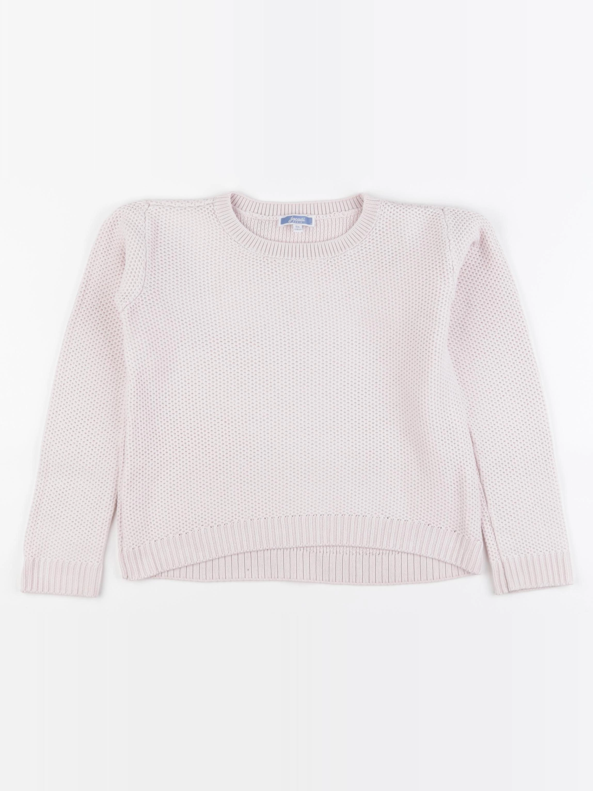 Jacadi - pull rose - 8 ans